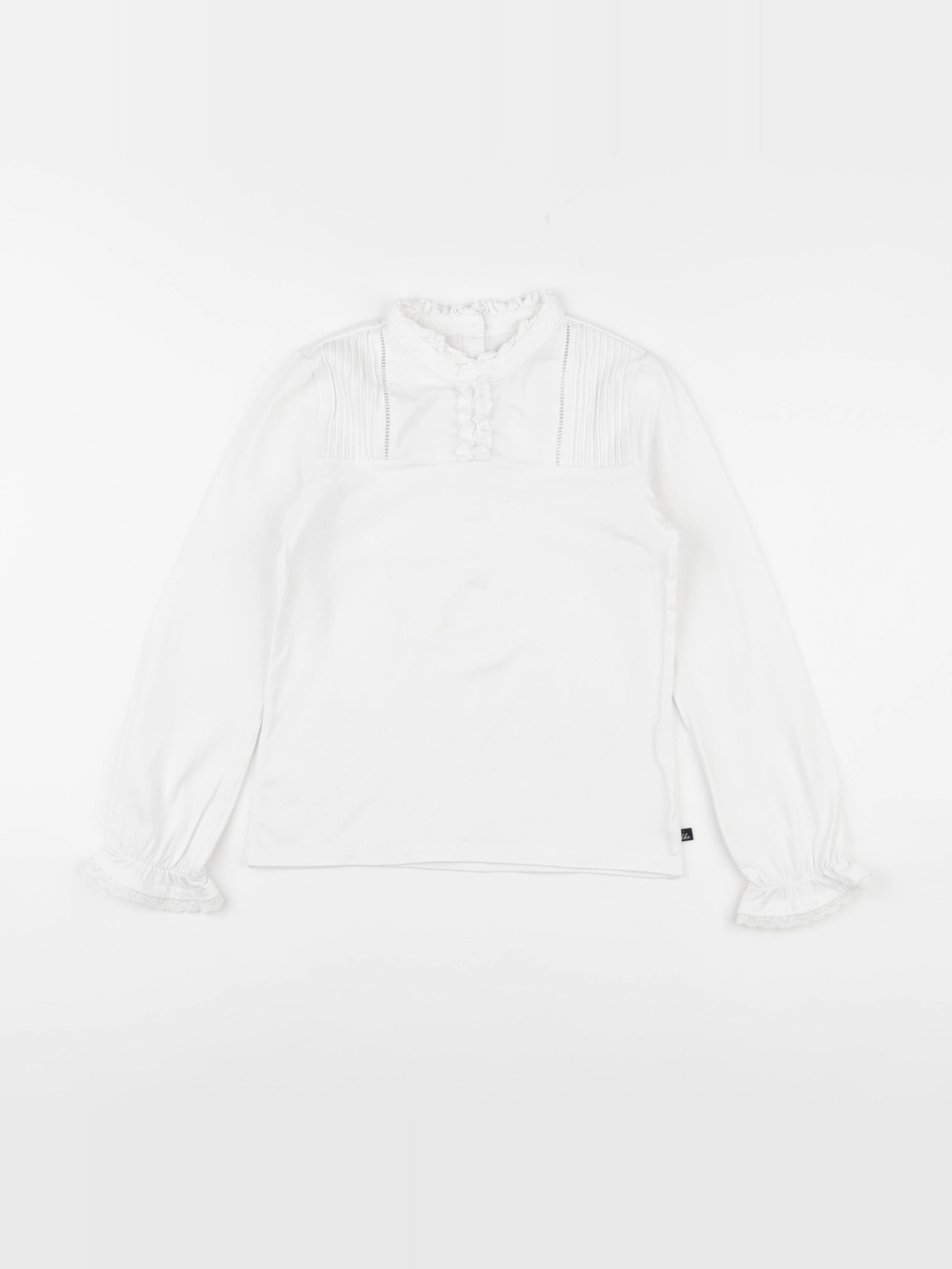 IKKS - tee-shirt blanc - 8 ans