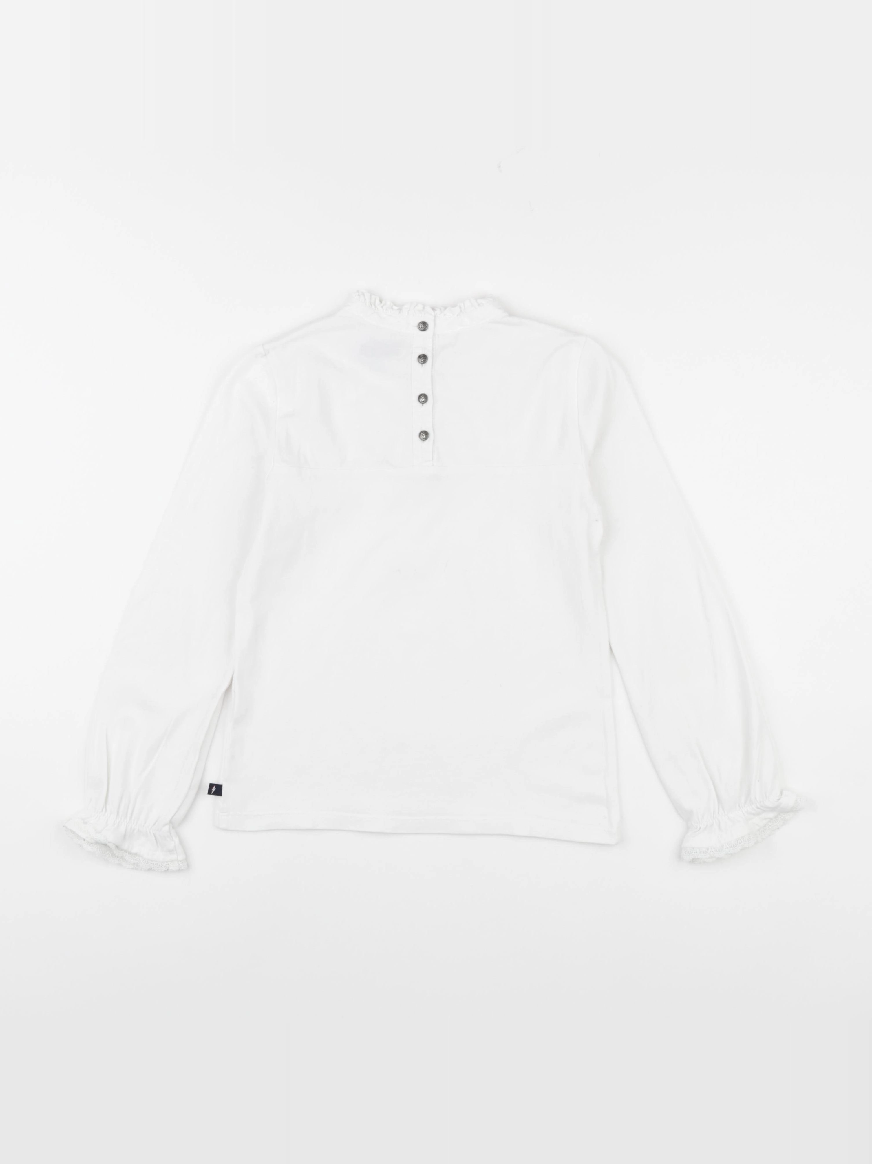 IKKS - tee-shirt blanc - 8 ans