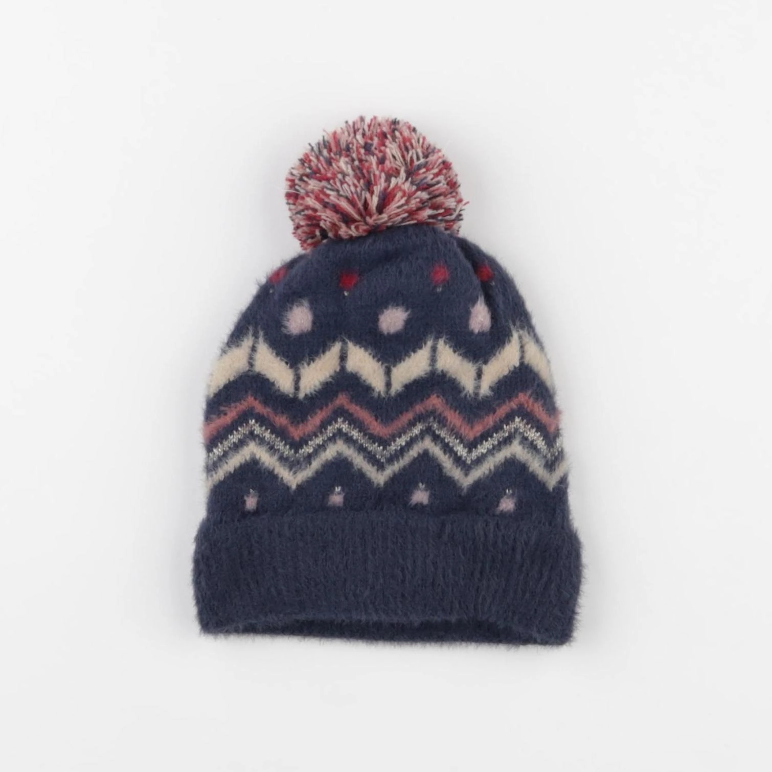 Vertbaudet - bonnet bleu - 2/3 ans