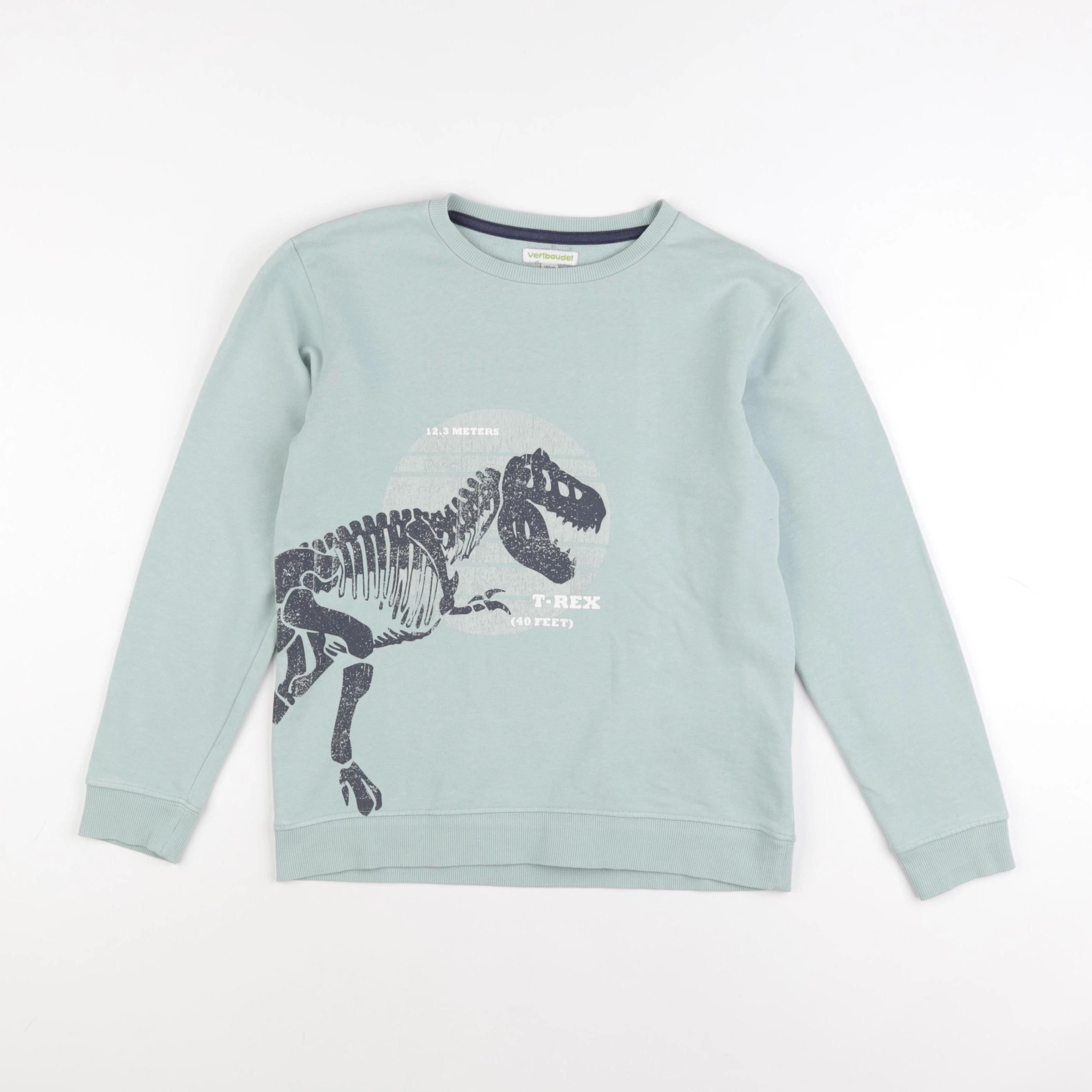 Vertbaudet - sweat bleu - 12 ans
