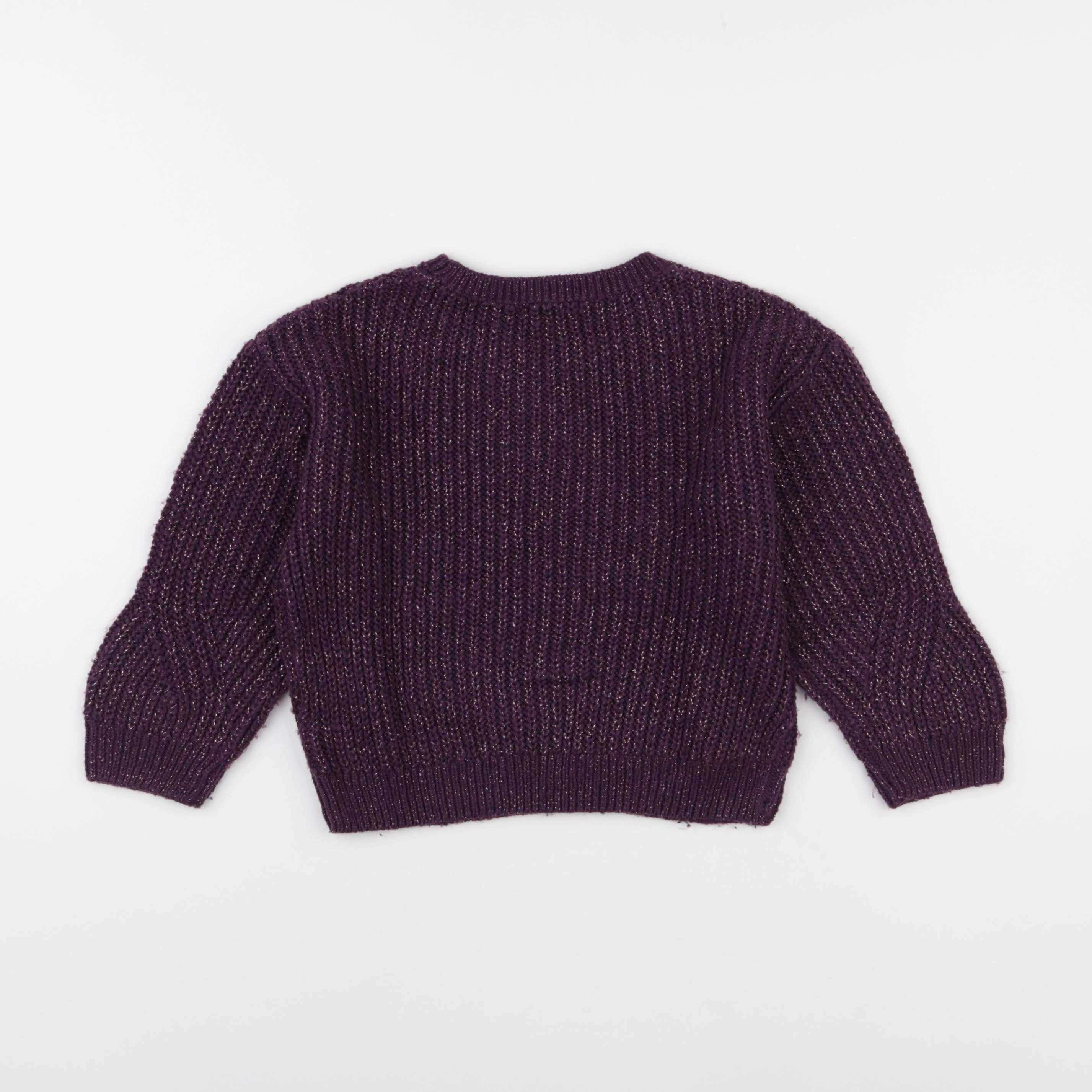 Vertbaudet - pull violet - 5 ans