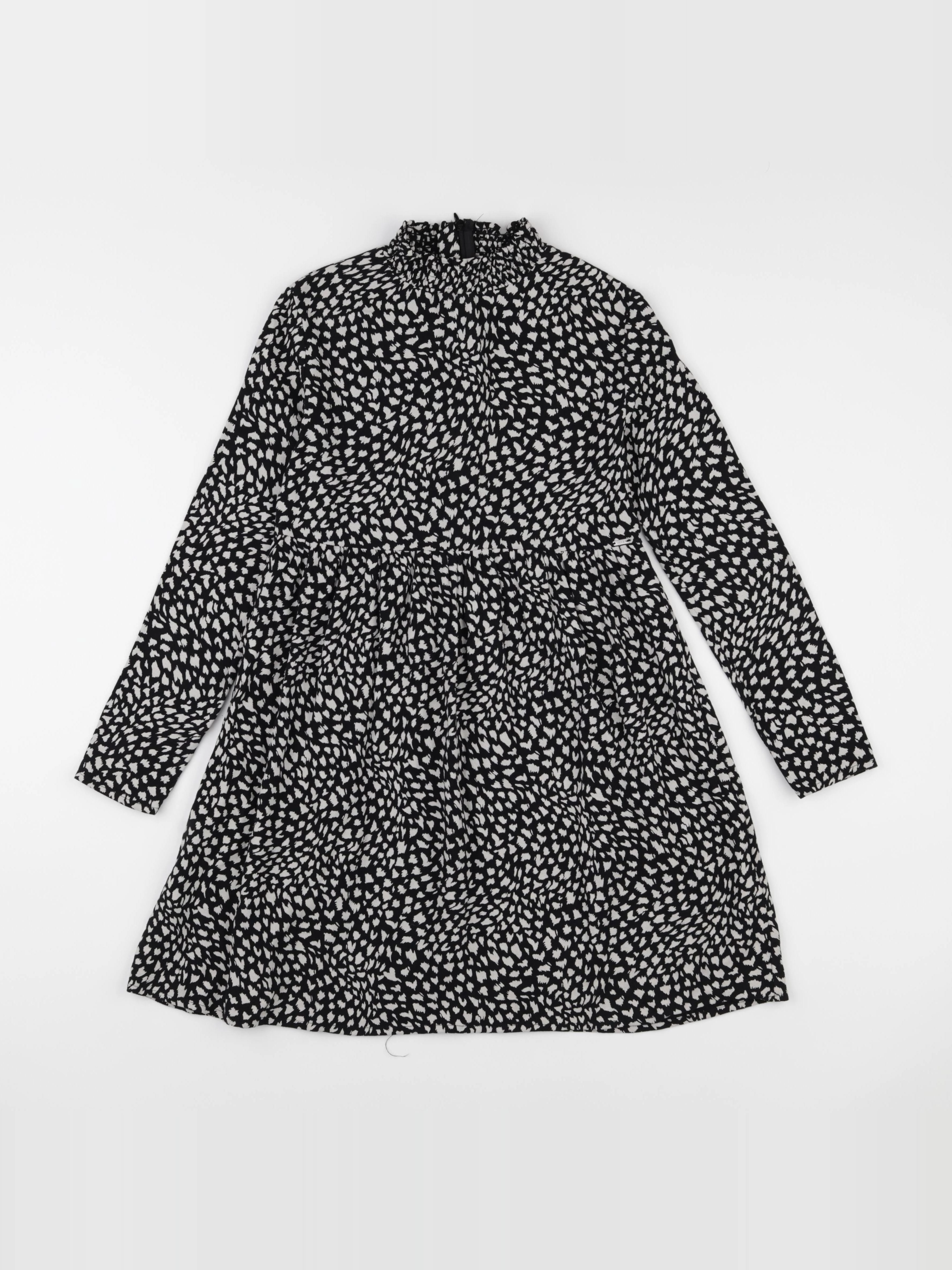 IKKS - robe noir - 10 ans