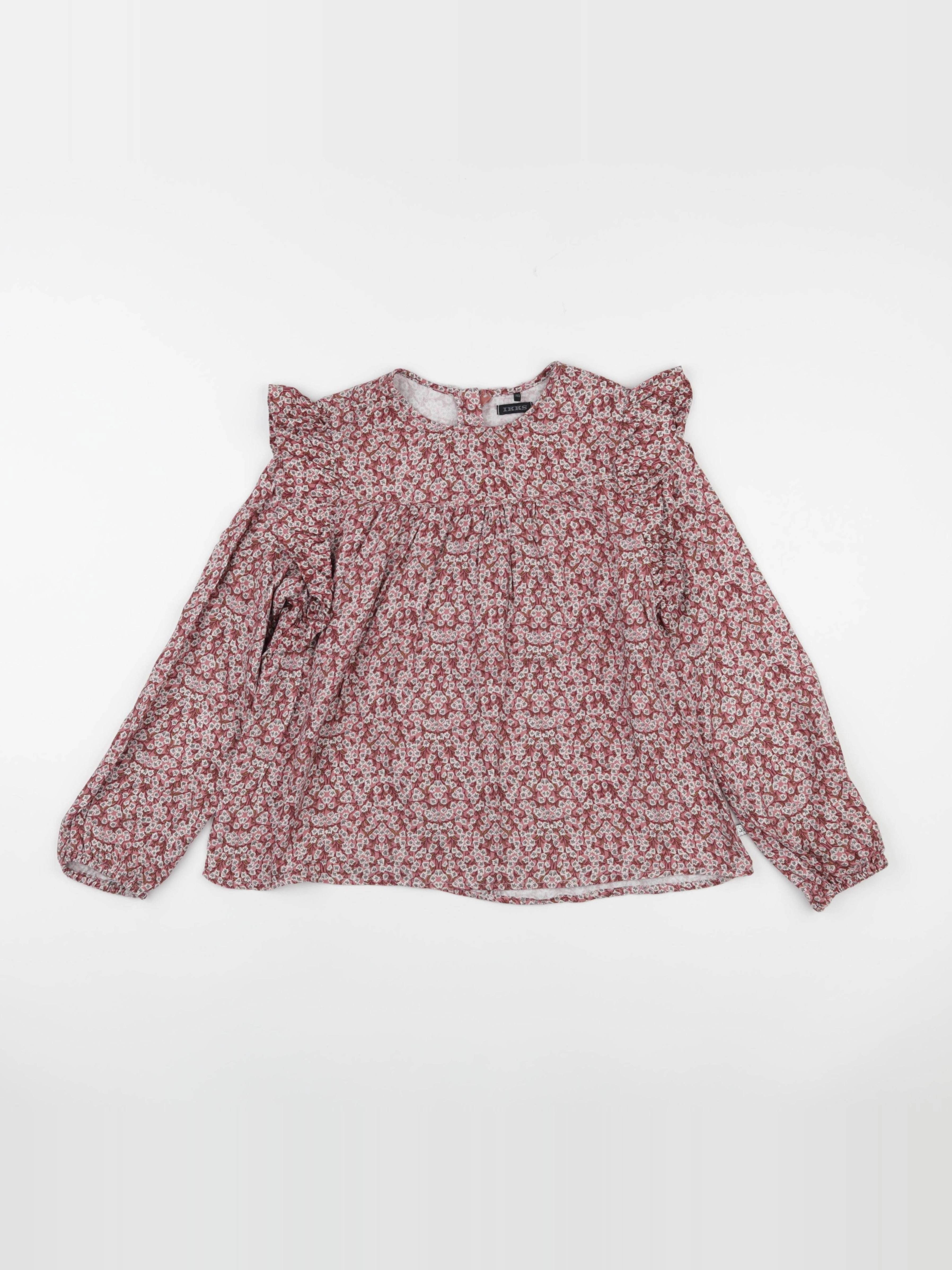 IKKS - blouse rose - 10 ans