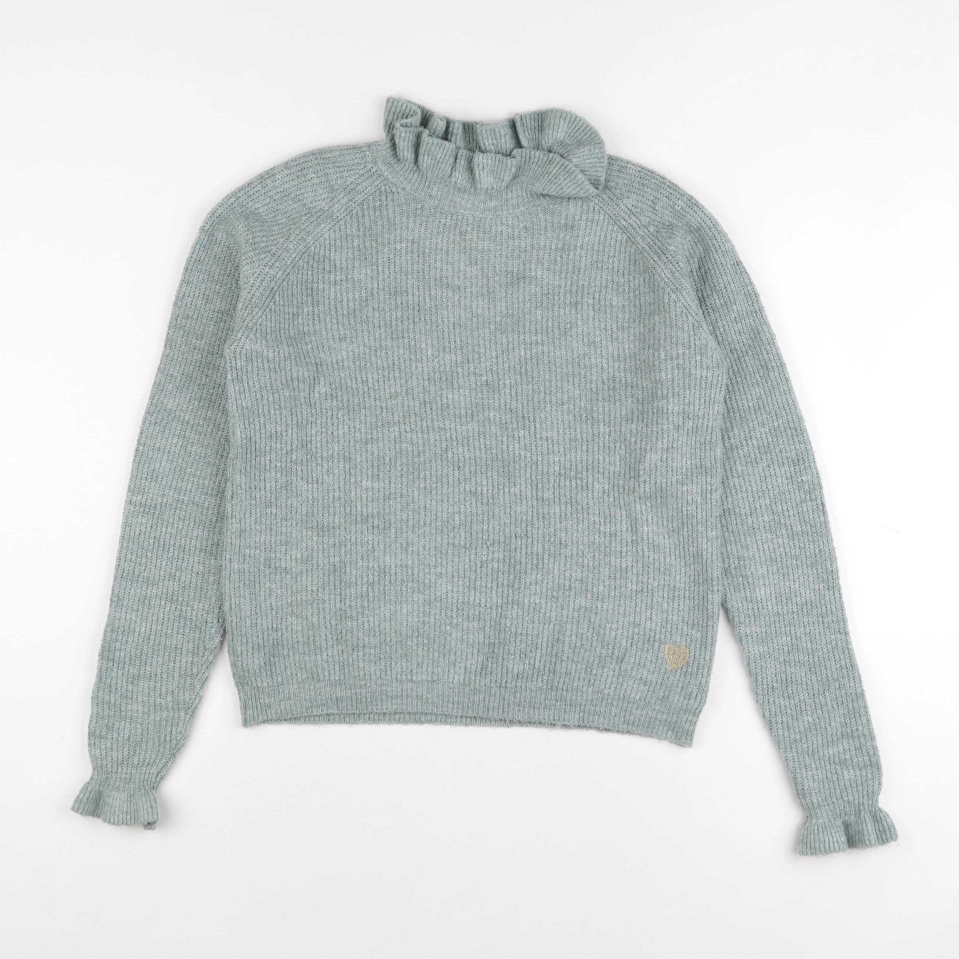 Vertbaudet - pull bleu - 14 ans