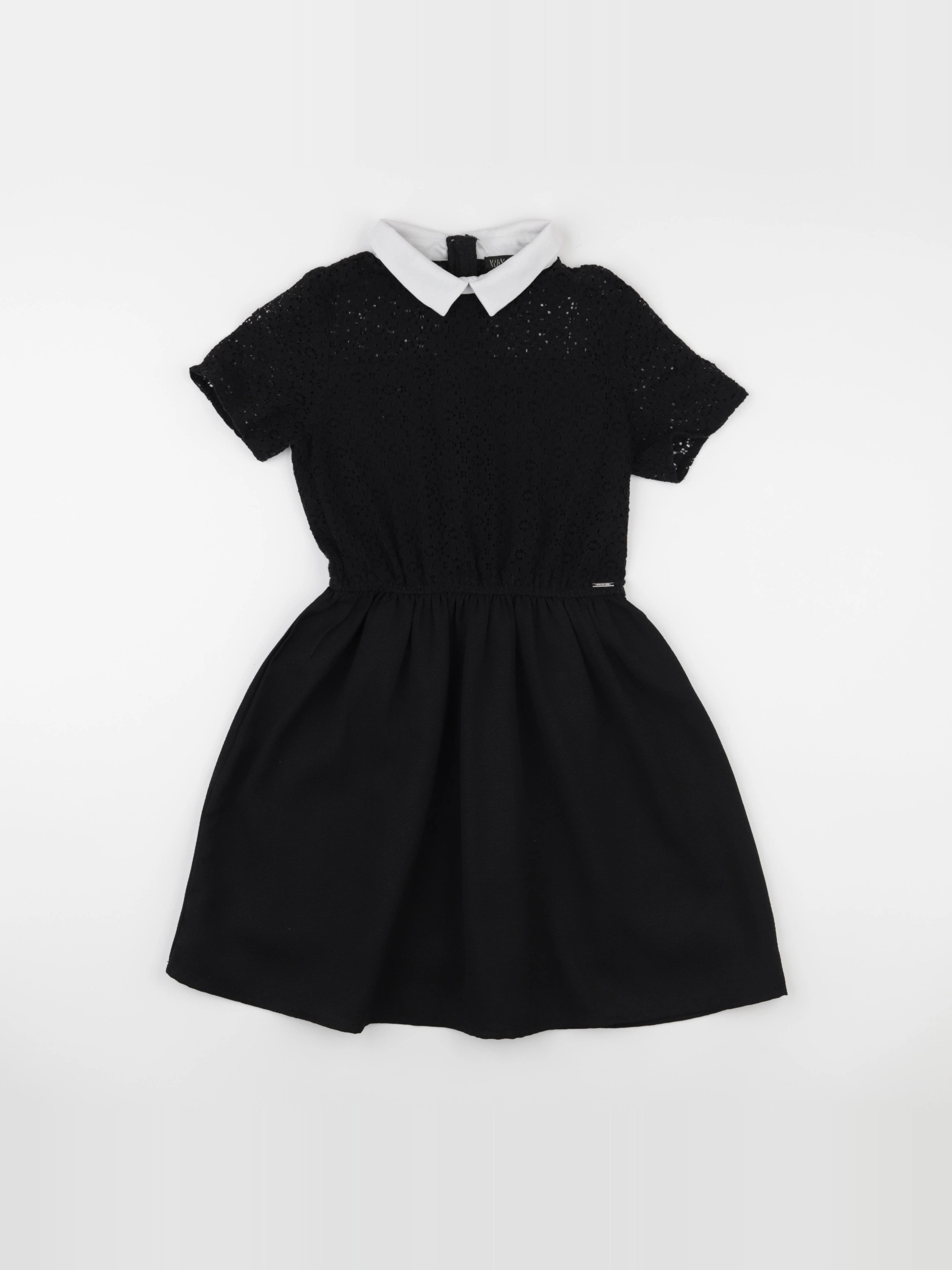 IKKS - robe noir - 10 ans