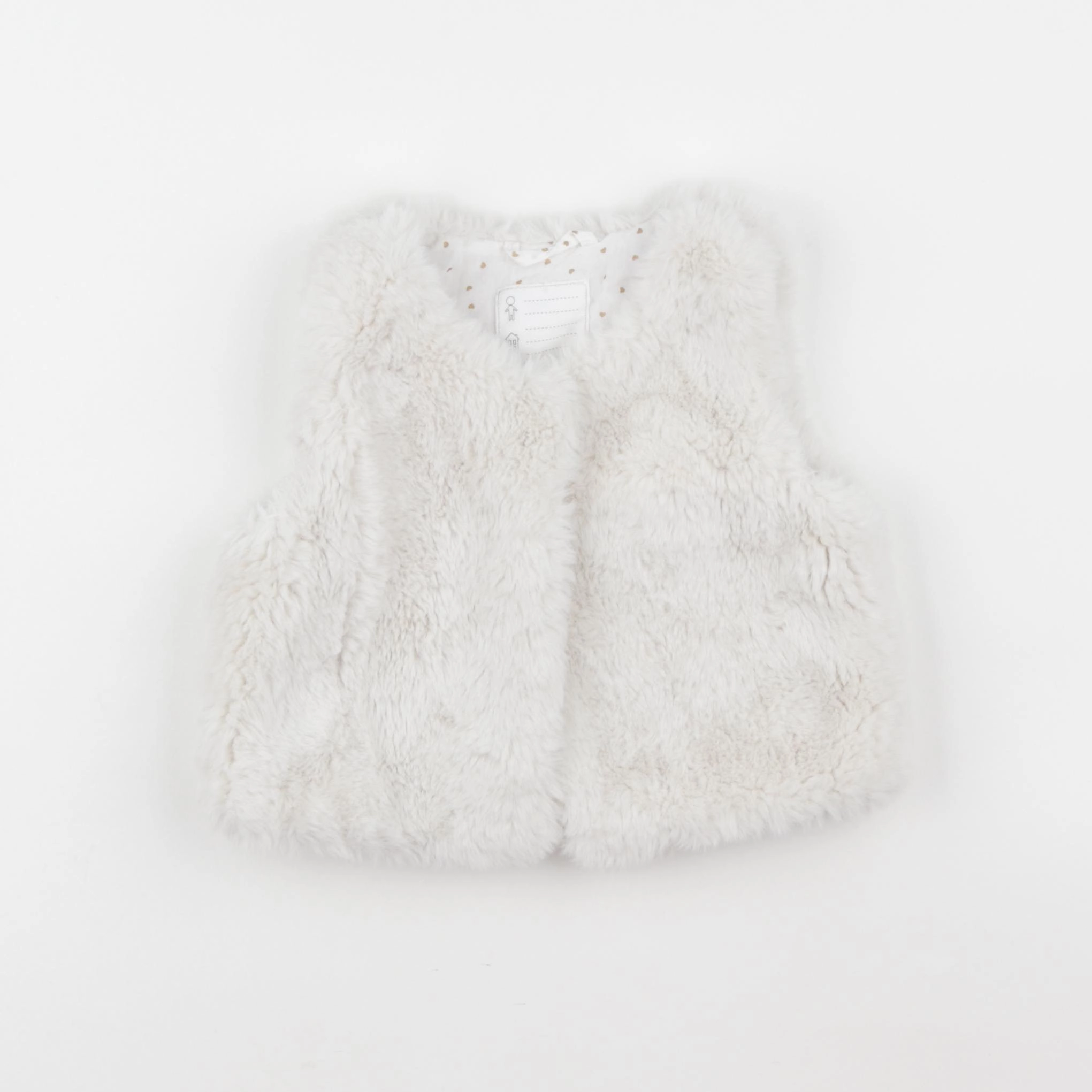 Vertbaudet - gilet blanc - 3 ans