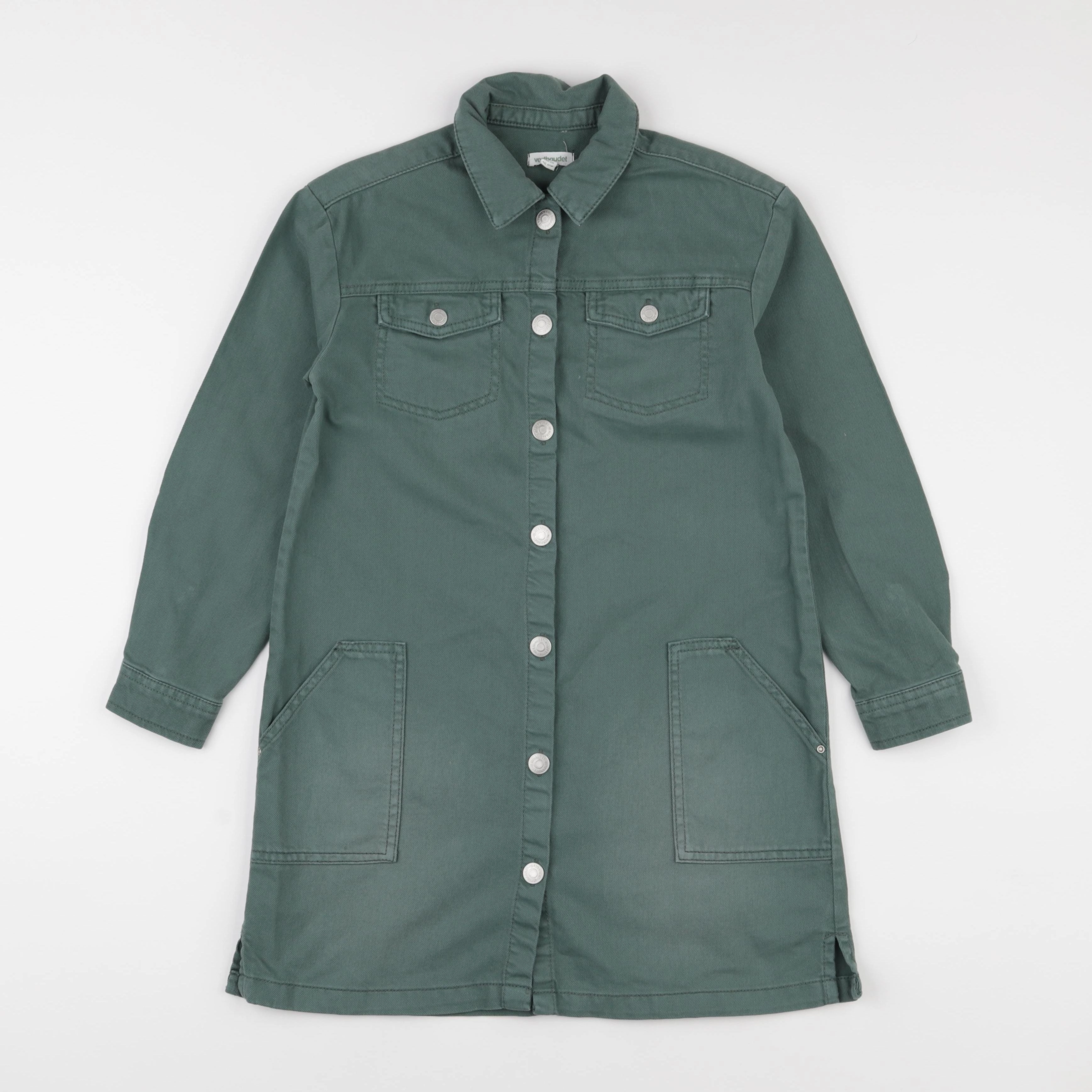 Vertbaudet - robe vert - 10 ans
