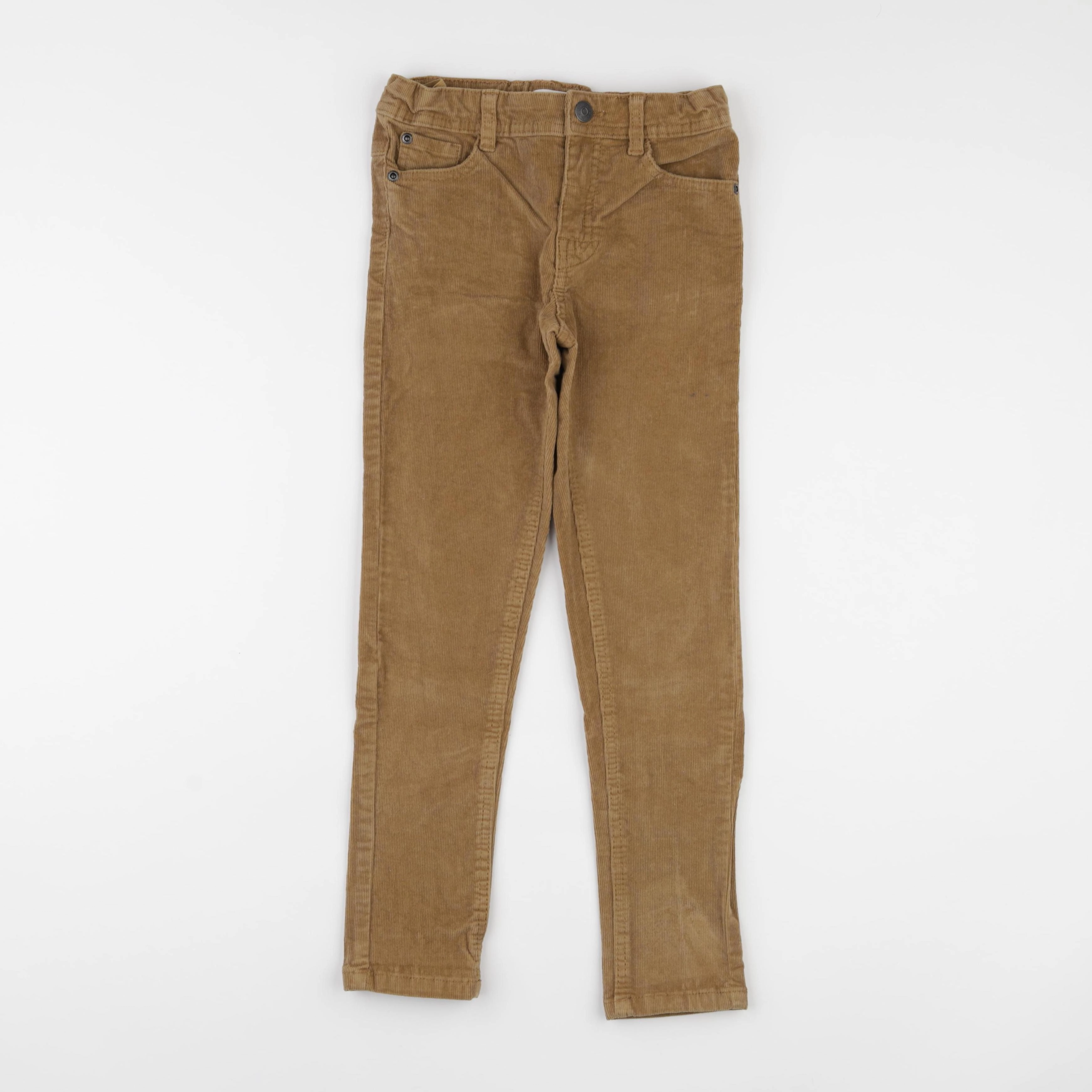 Vertbaudet - pantalon marron - 7 ans