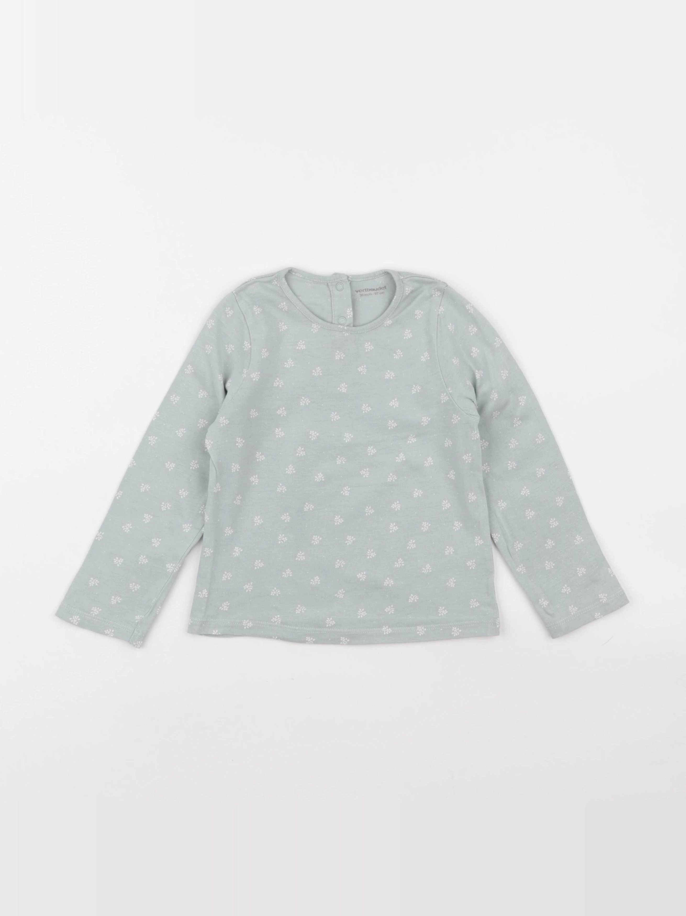 Vertbaudet - tee-shirt vert - 36 mois