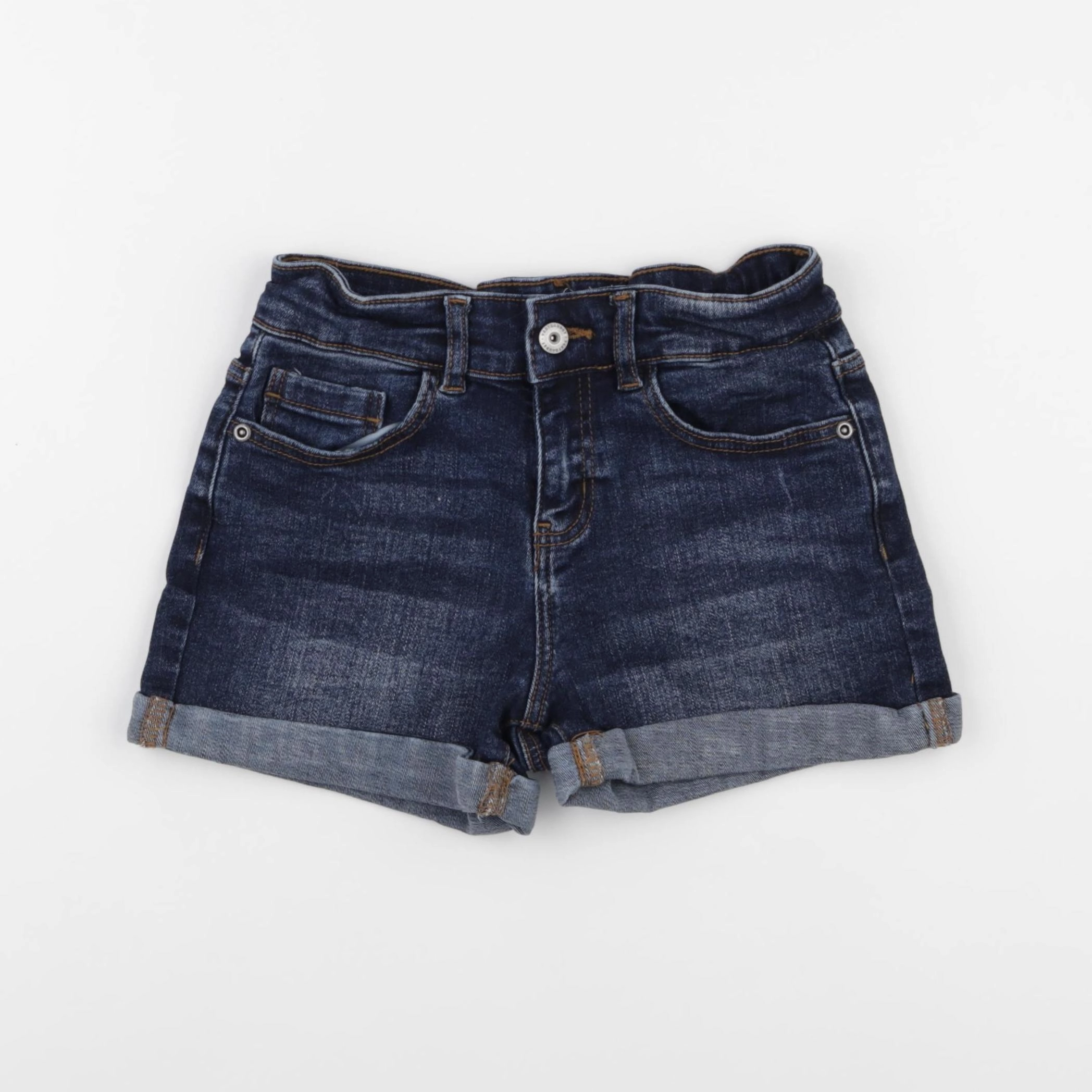Vertbaudet - short bleu - 8 ans