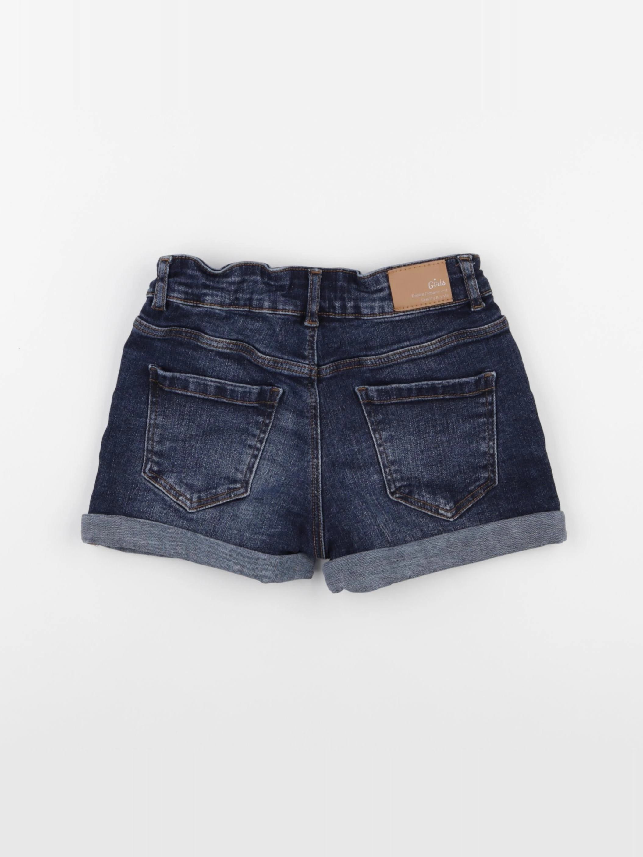 Vertbaudet - short bleu - 8 ans