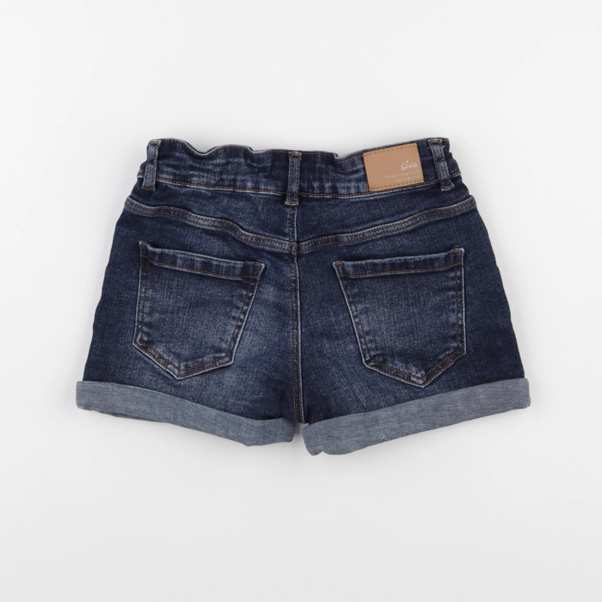 Vertbaudet - short bleu - 8 ans