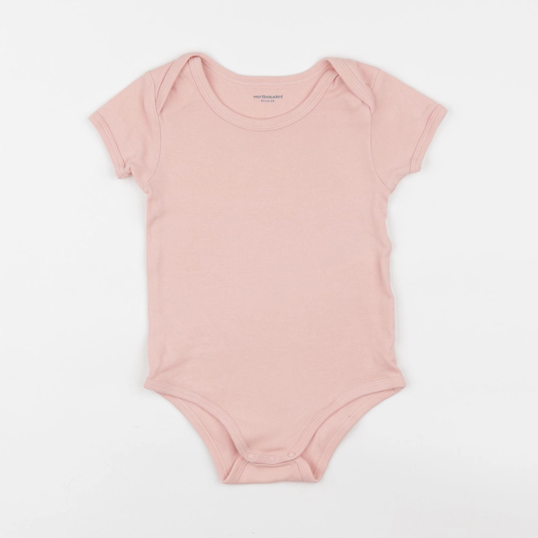 Vertbaudet - body rose - 3 ans
