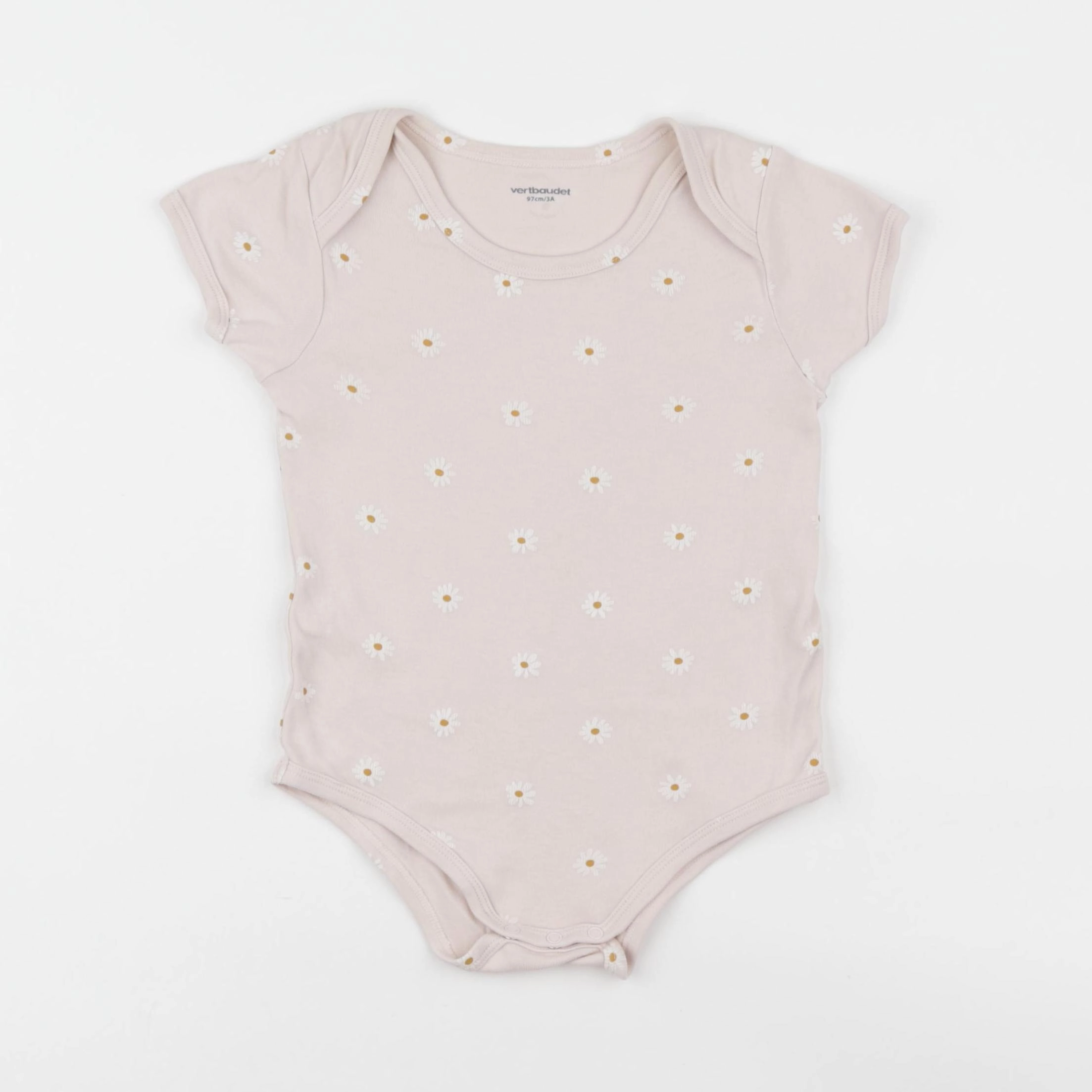 Vertbaudet - body rose - 3 ans