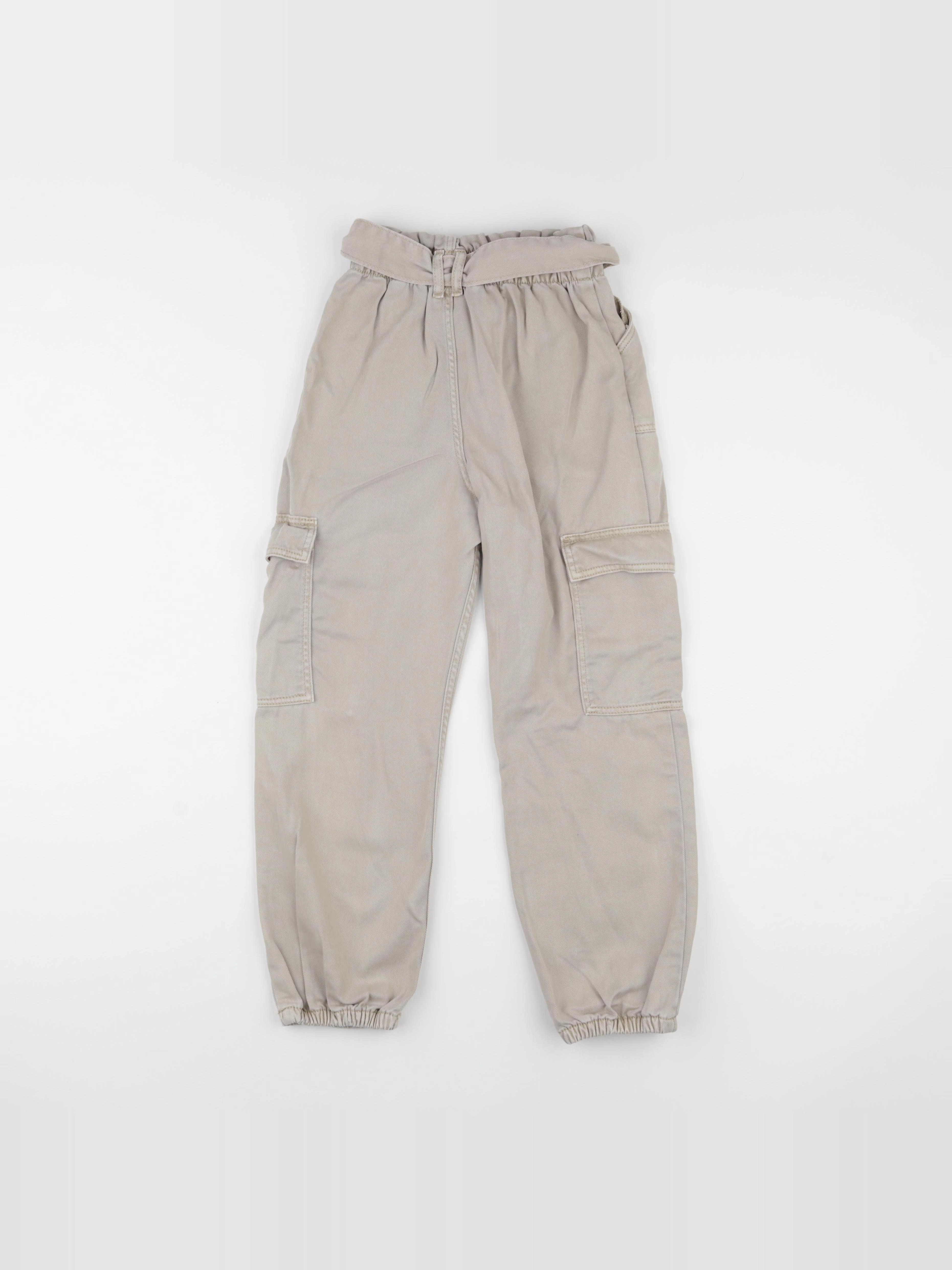Vertbaudet - pantalon beige - 9 ans