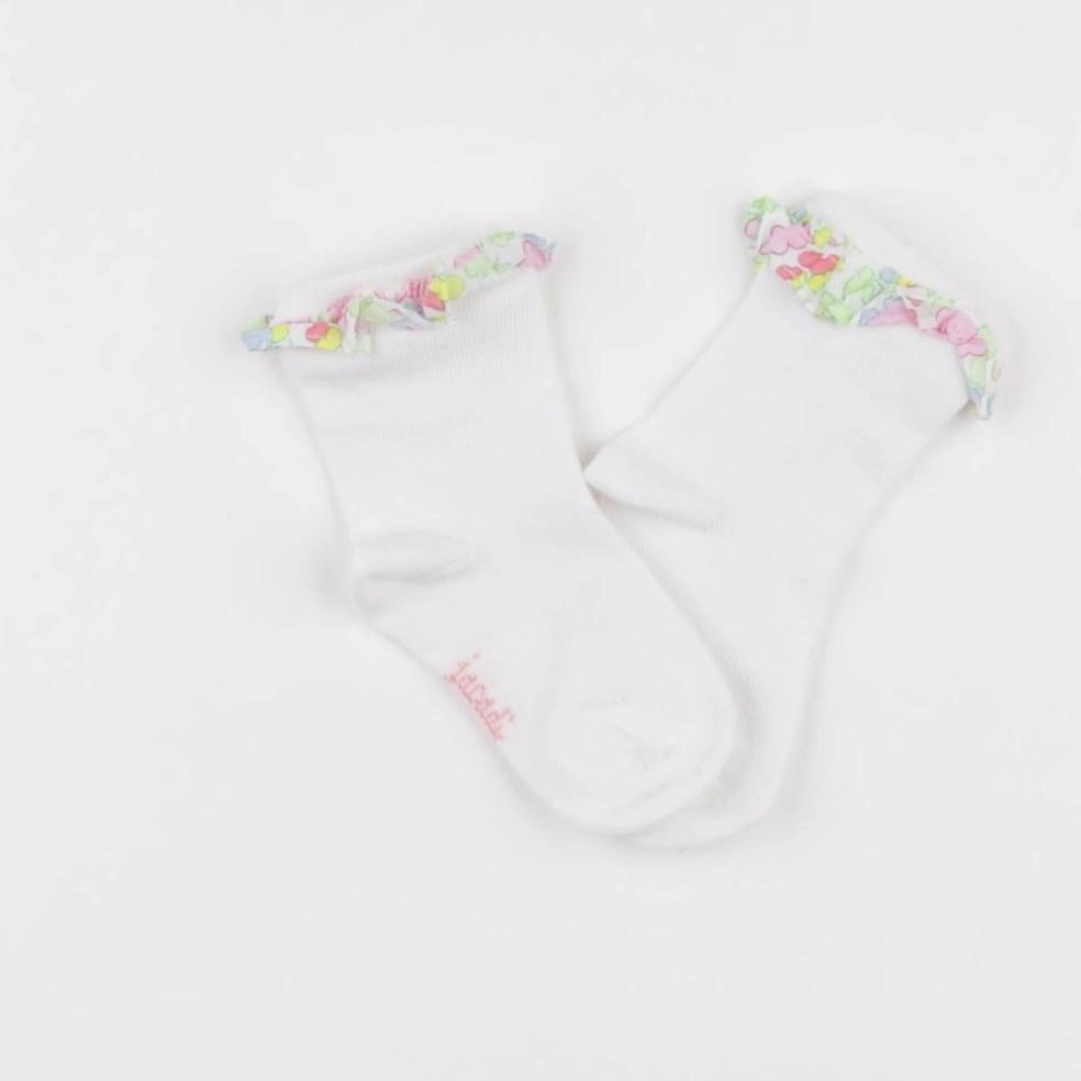 Jacadi - chaussettes blanc - 3/9 mois