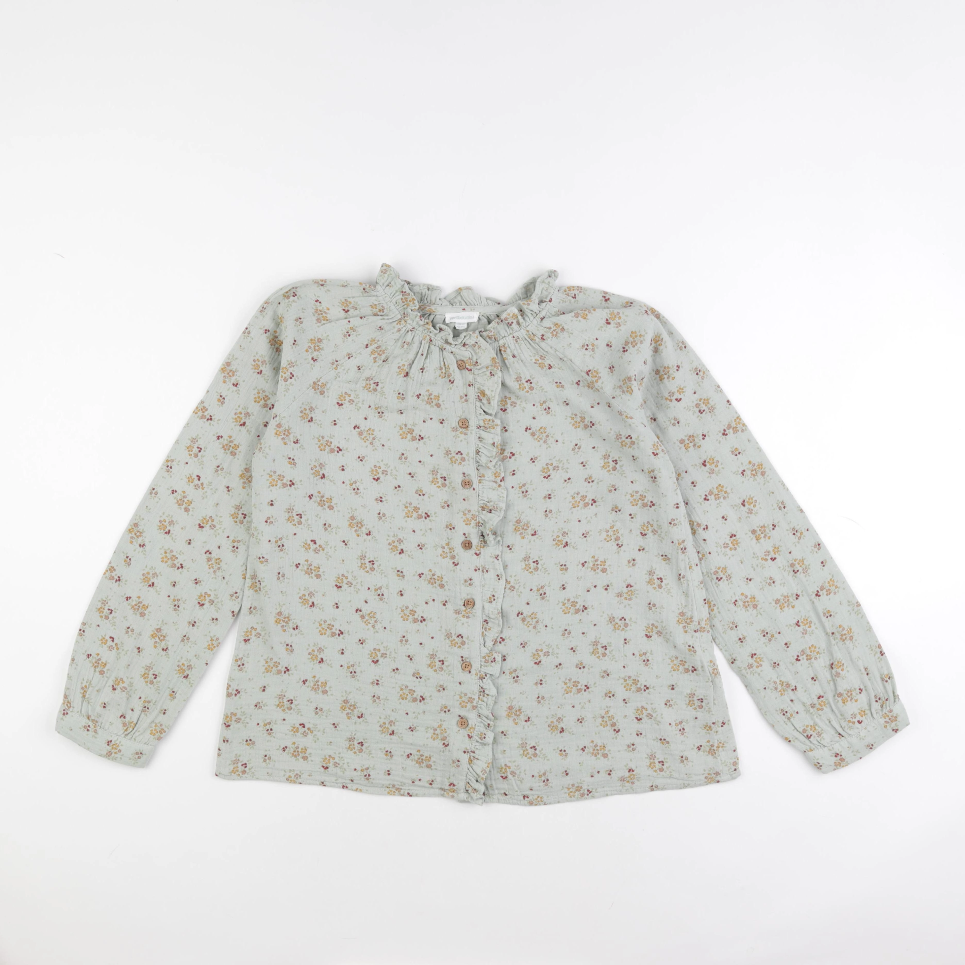 Vertbaudet - blouse vert - 12 ans