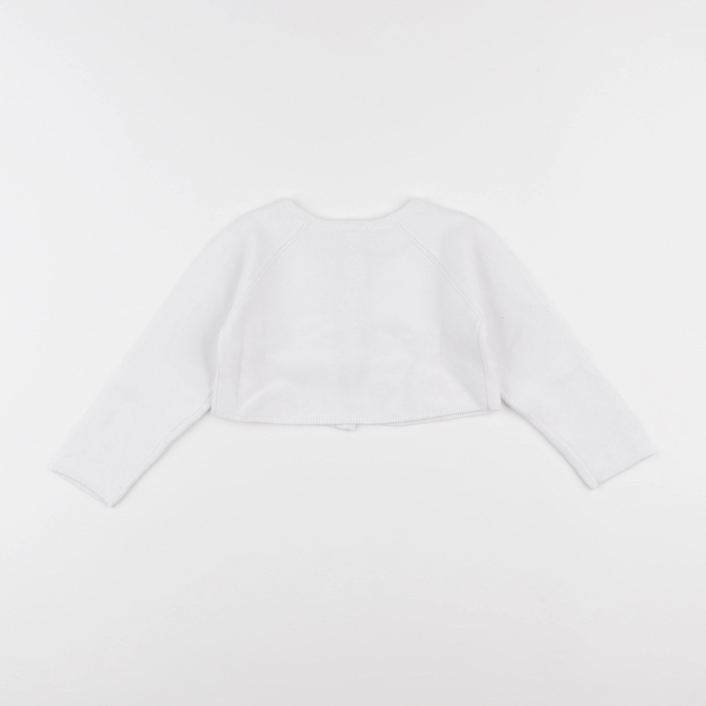 Jacadi - gilet blanc - 24 mois