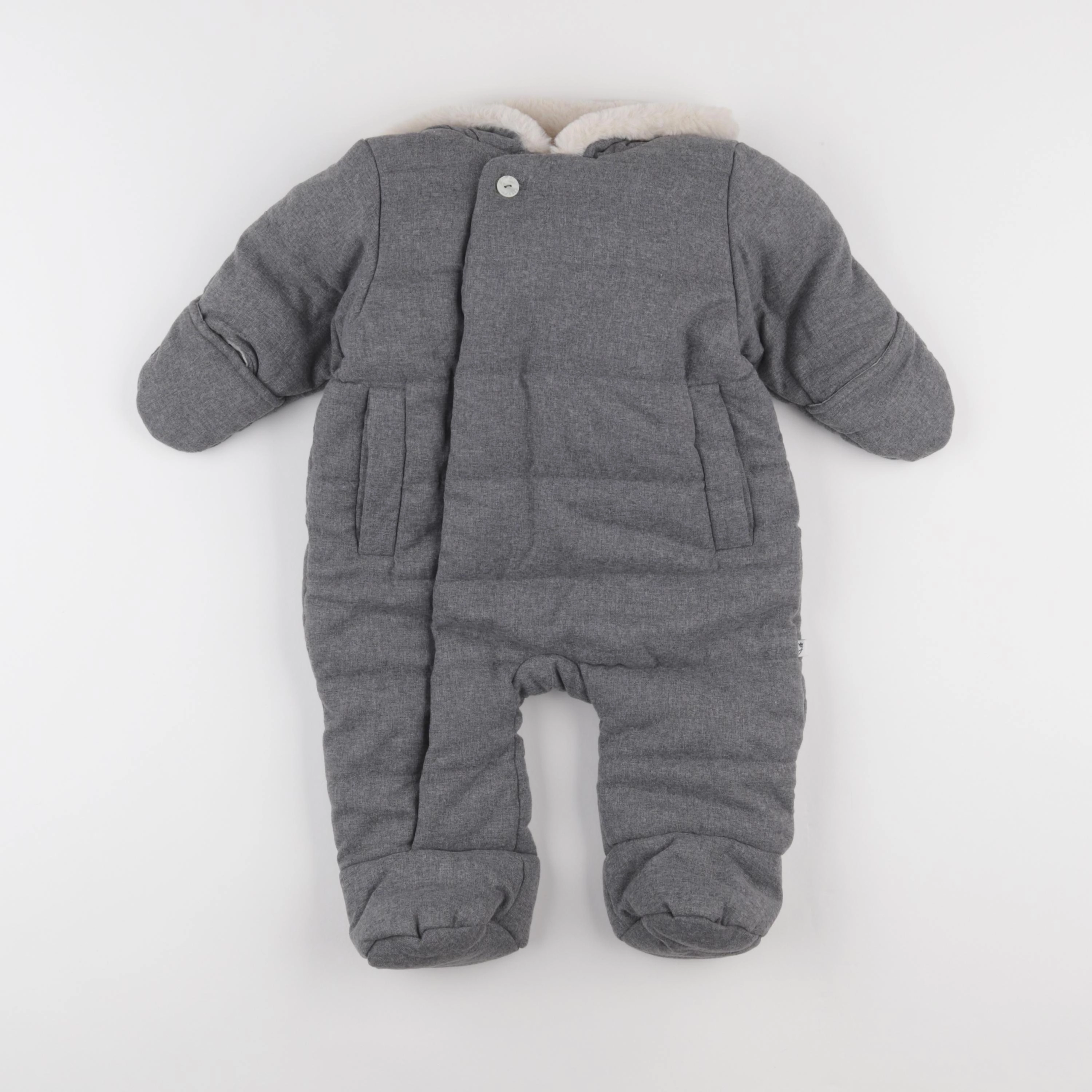 Jacadi - combi-pilote gris - 12 mois