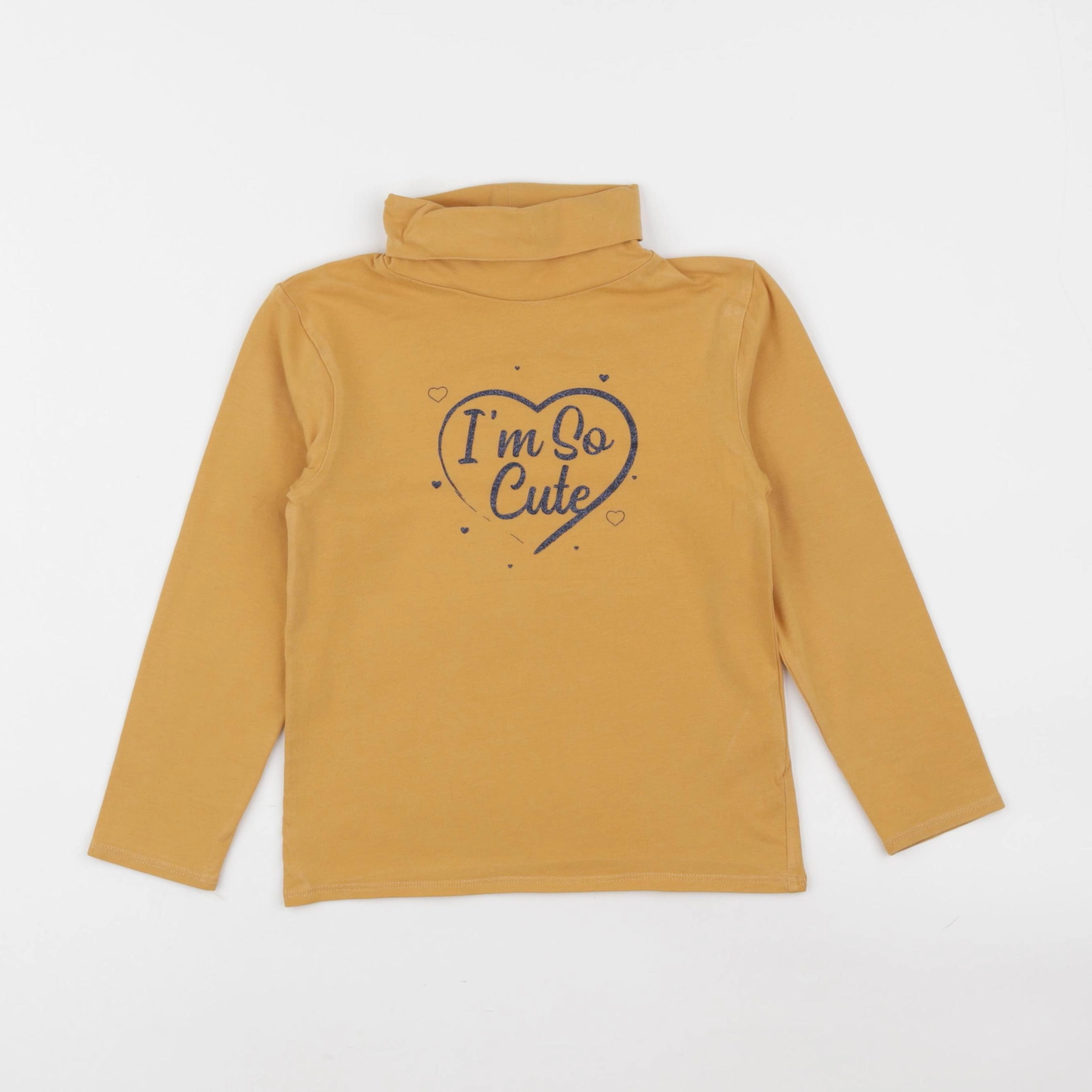 Vertbaudet - sous-pull jaune - 6 ans