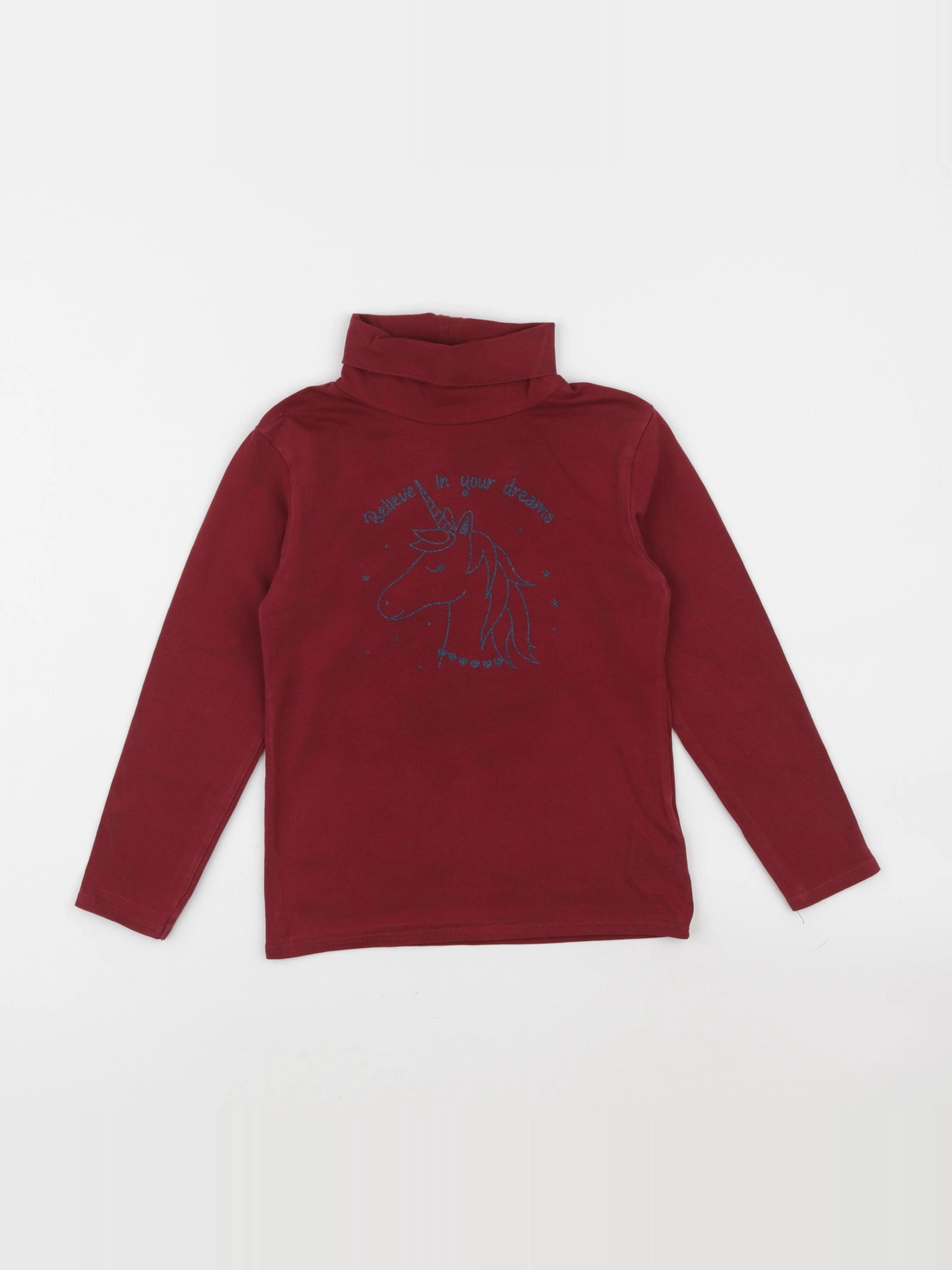 Vertbaudet - sous-pull rouge - 6 ans