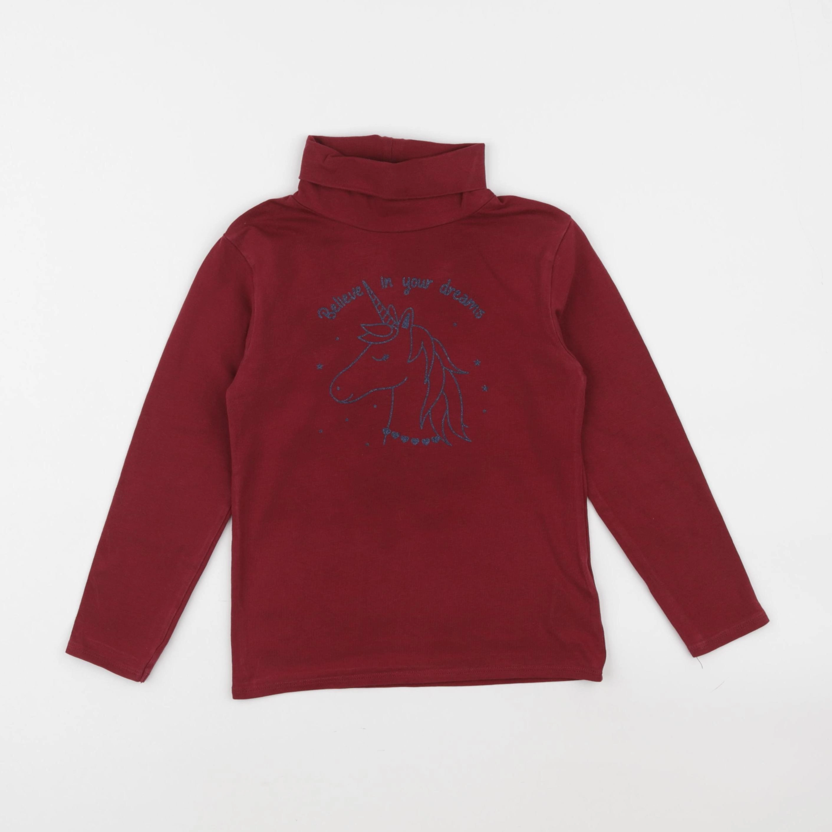 Vertbaudet - sous-pull rouge - 6 ans