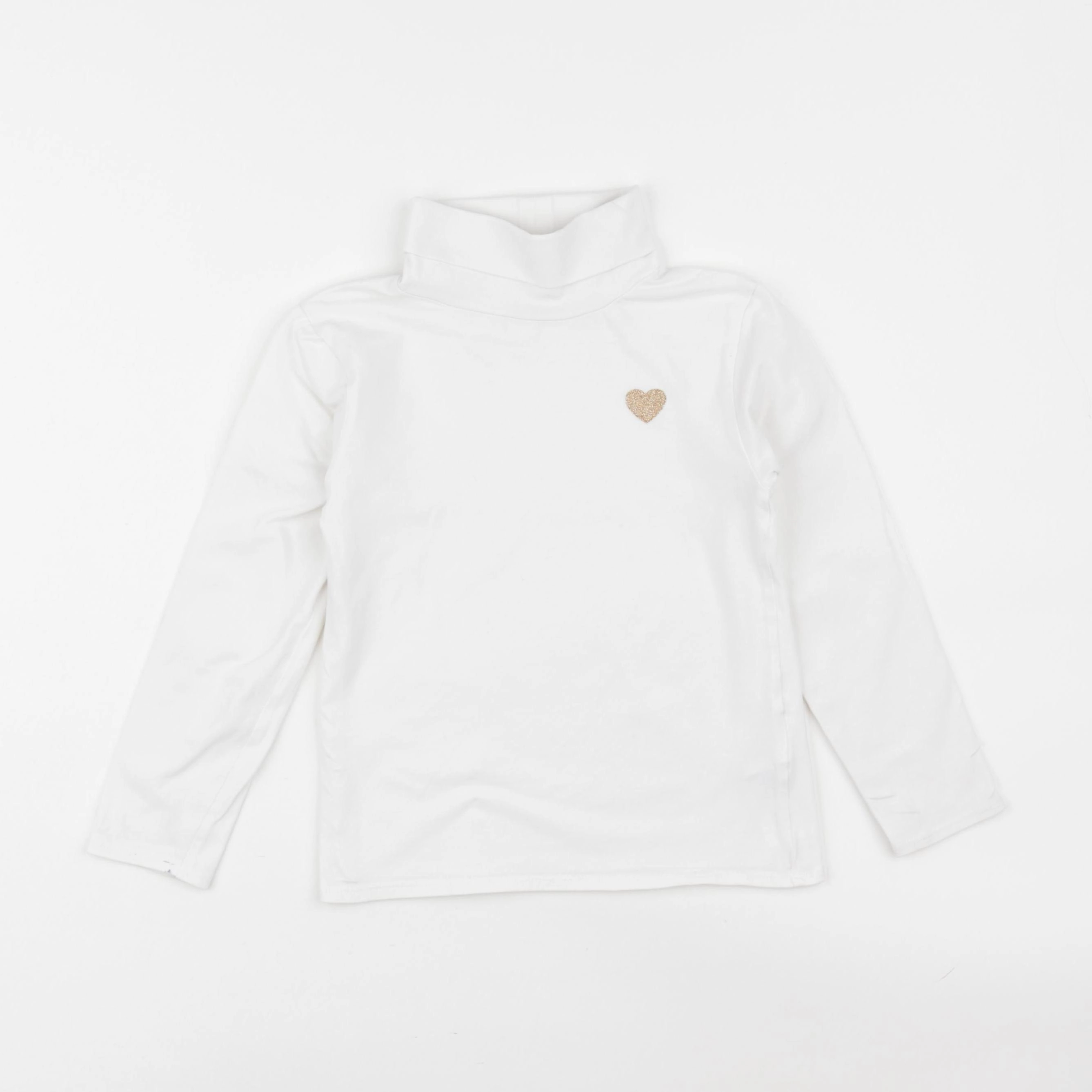 Vertbaudet - sous-pull blanc - 6 ans