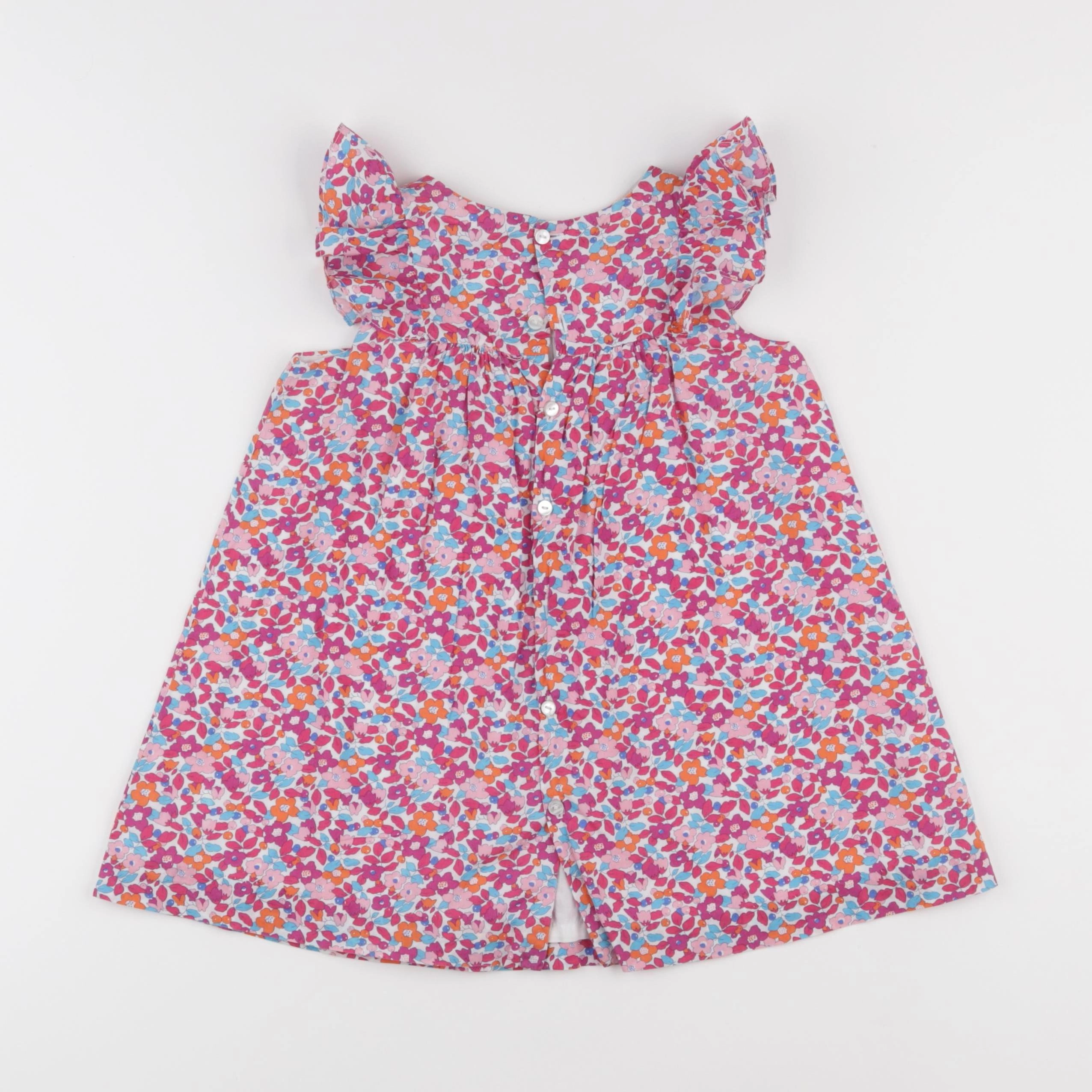 Jacadi - robe liberty rose - 36 mois
