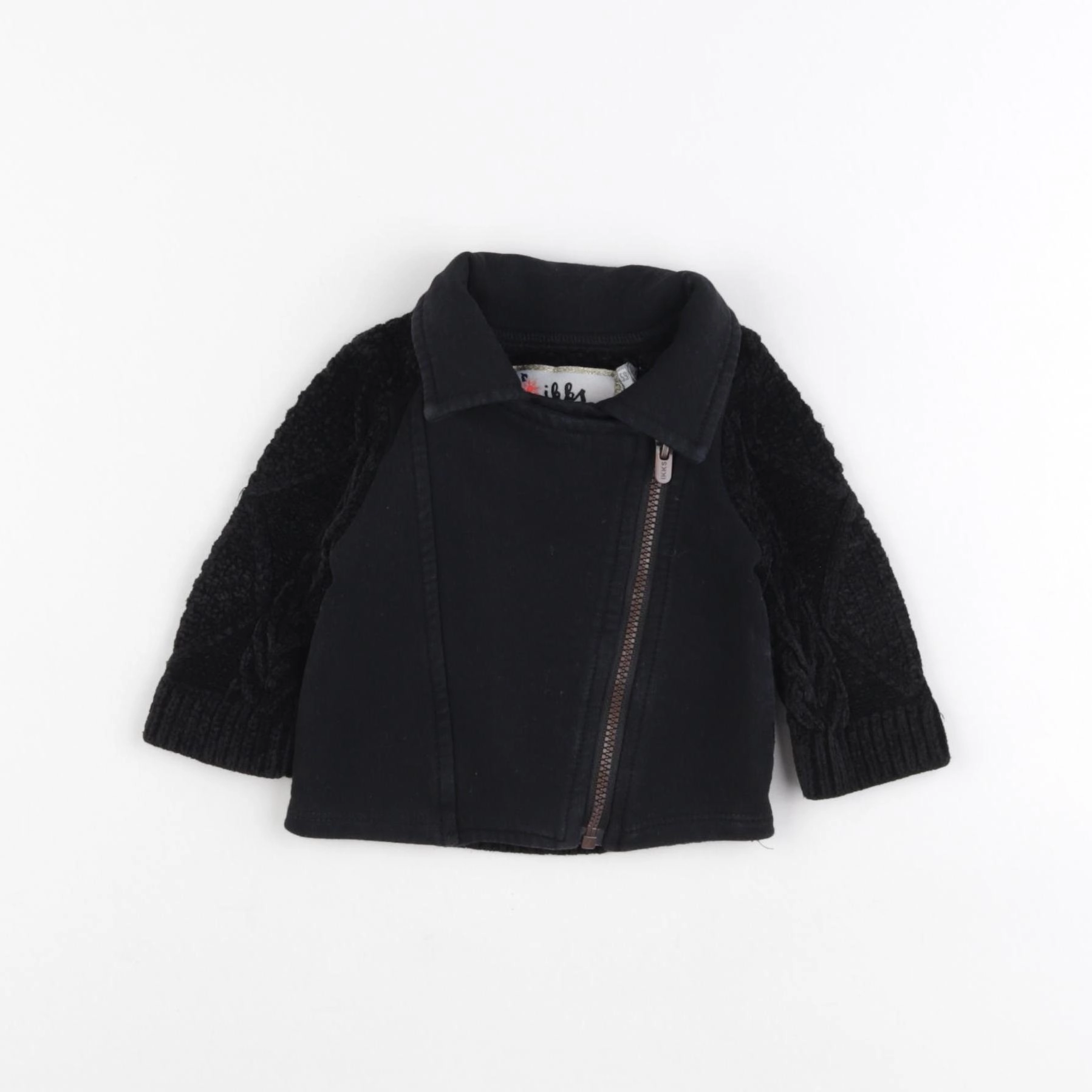 IKKS - veste noir - 3 mois
