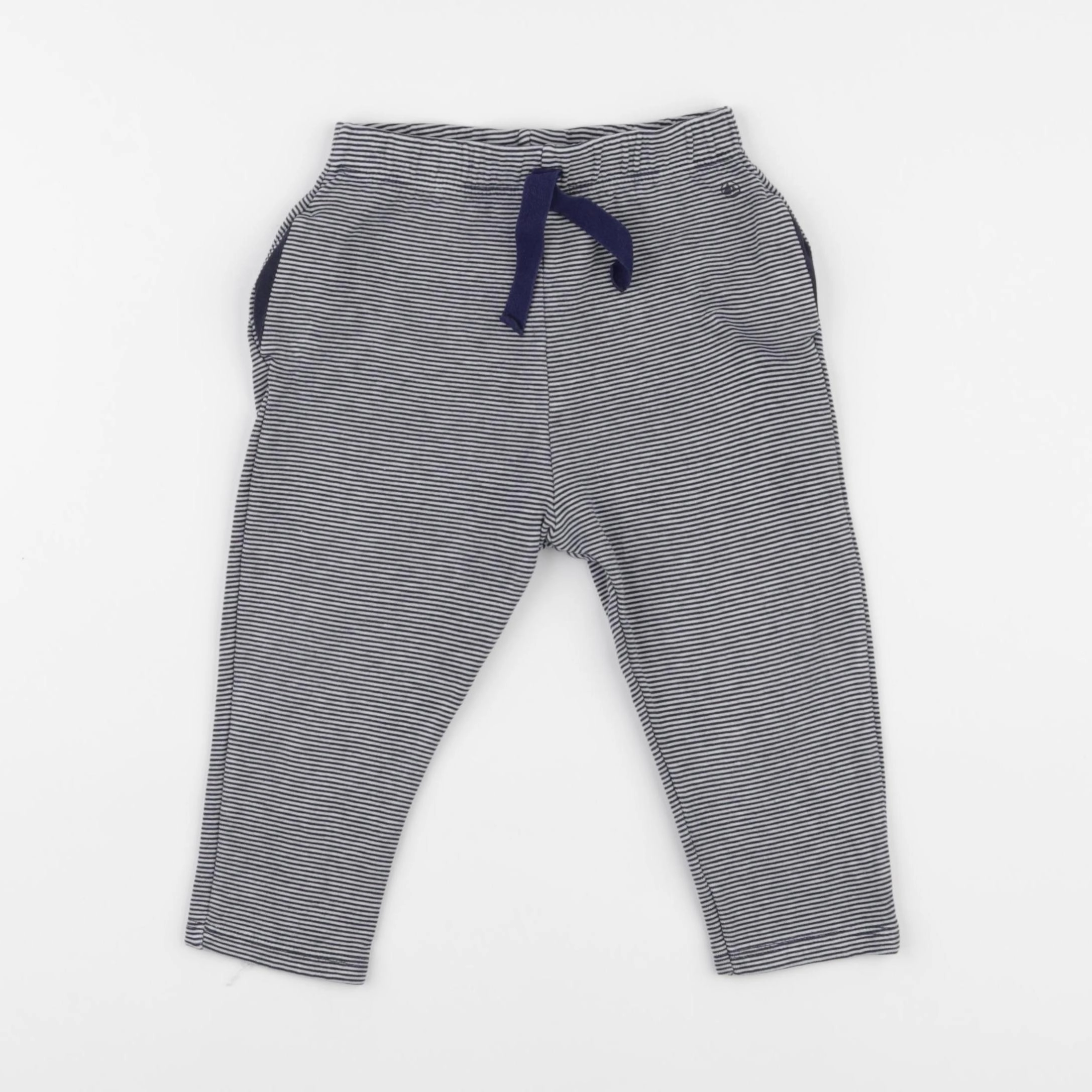 Petit Bateau - jogging bleu - 18 mois