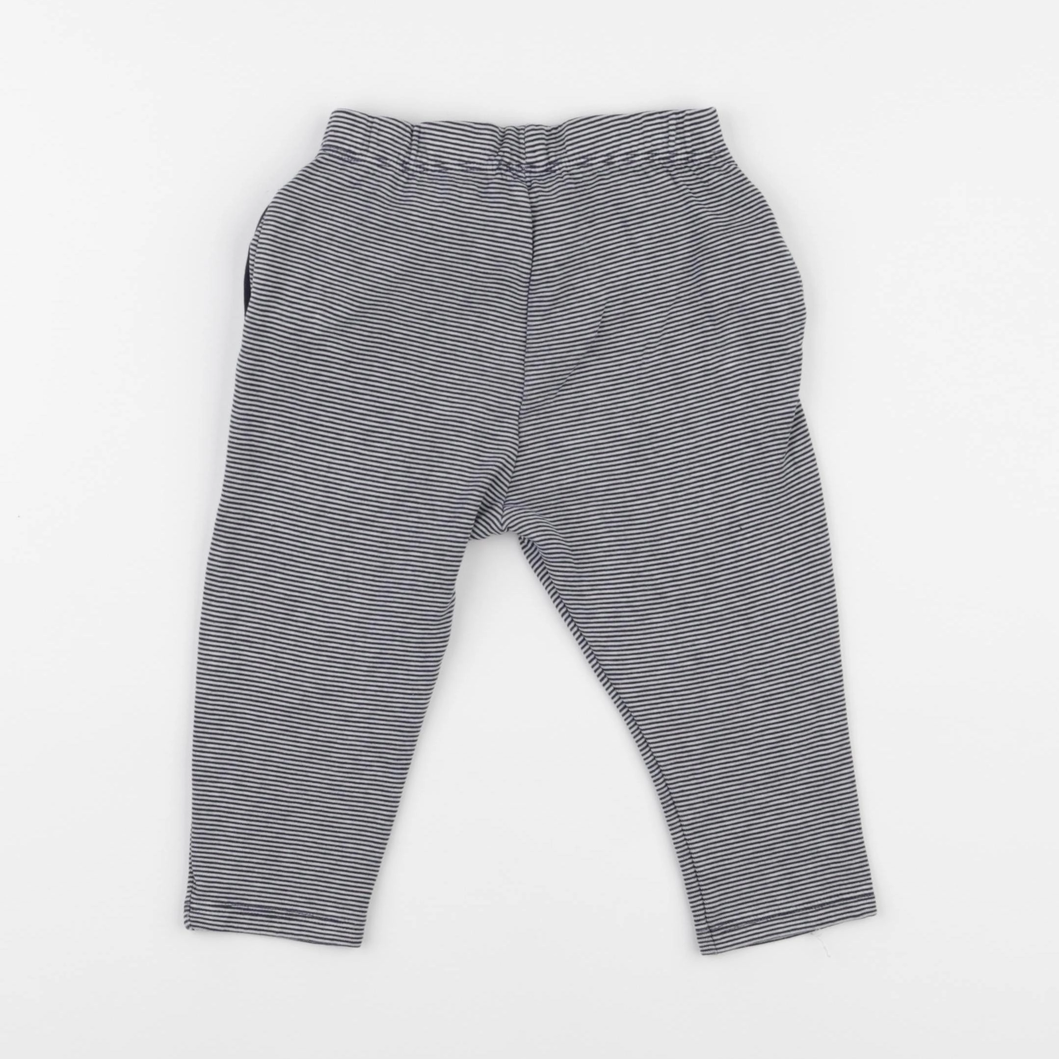 Petit Bateau - jogging bleu - 18 mois