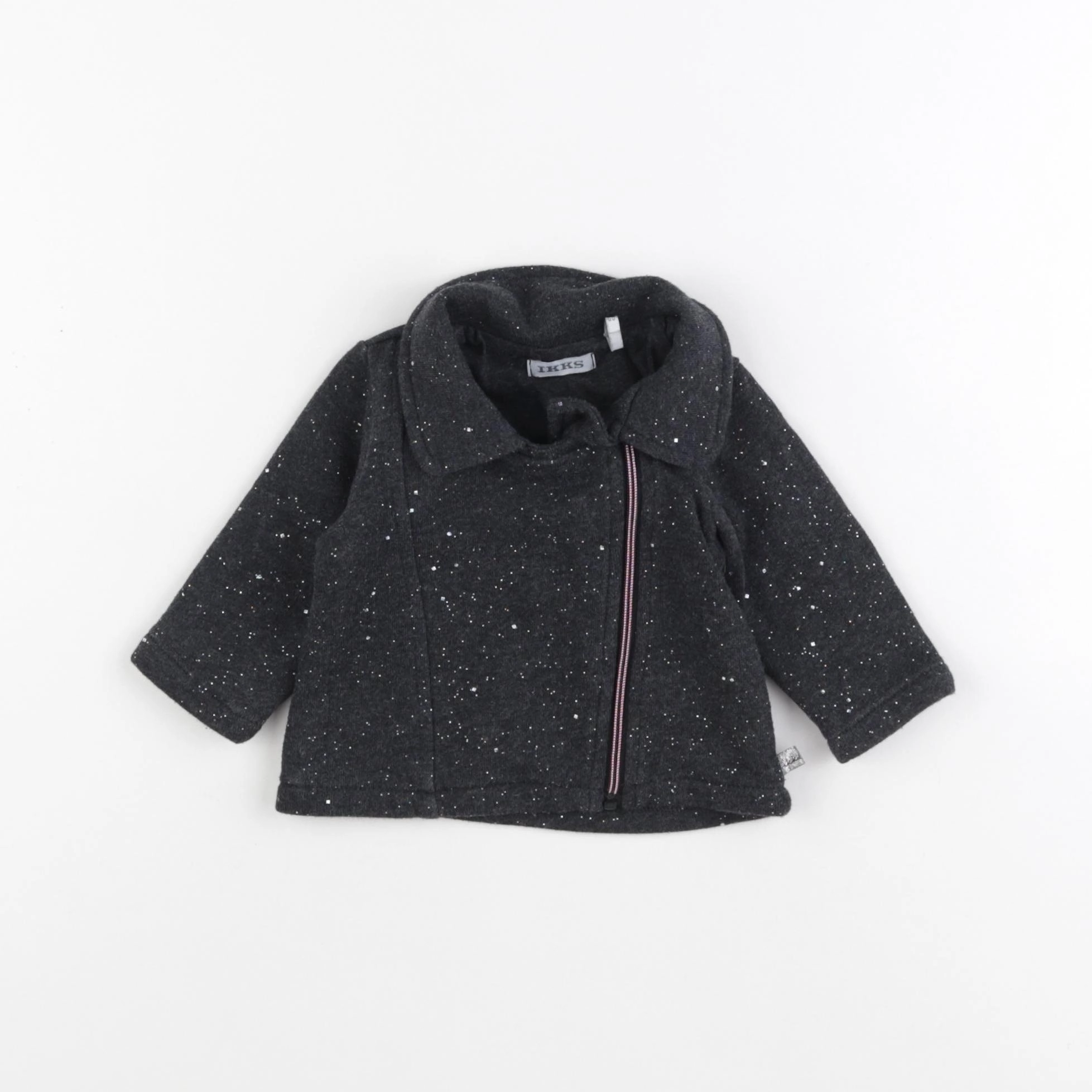 IKKS - veste gris - 3 mois