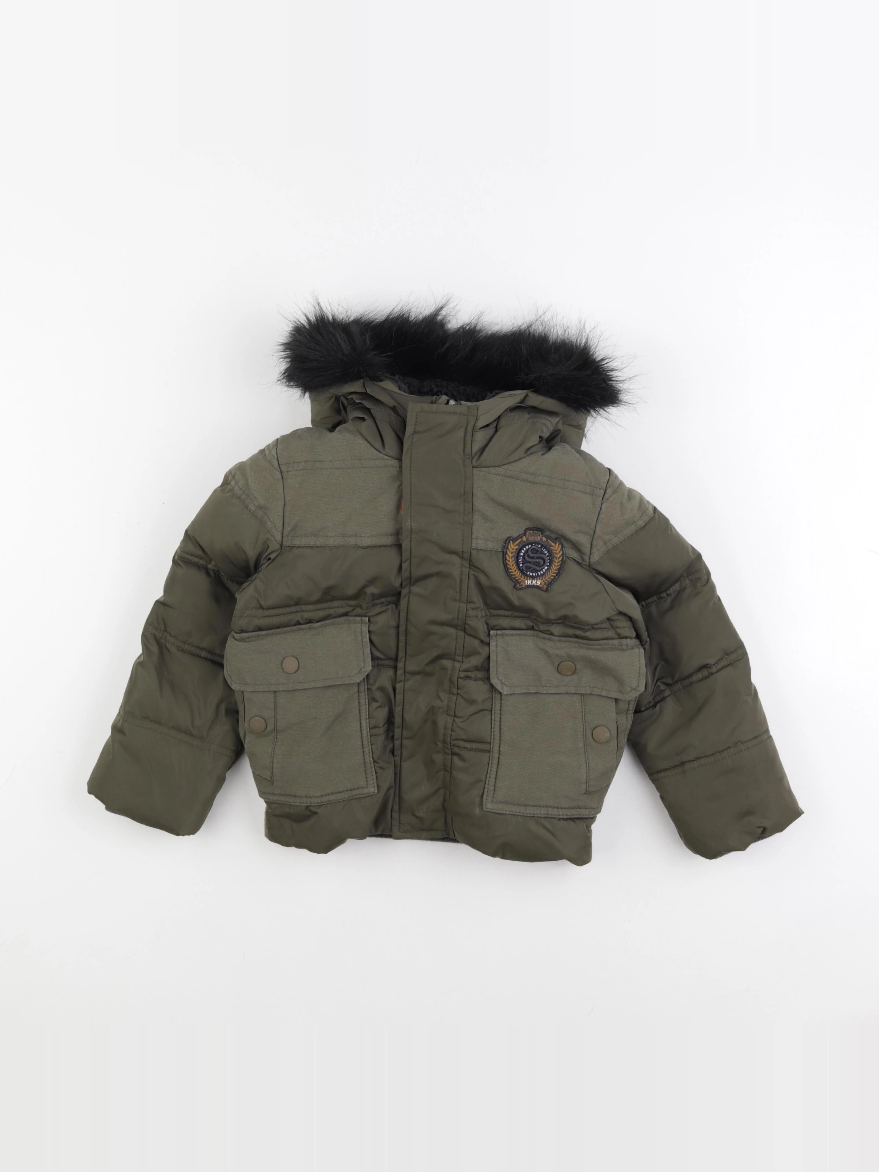 IKKS - doudoune vert - 3 ans