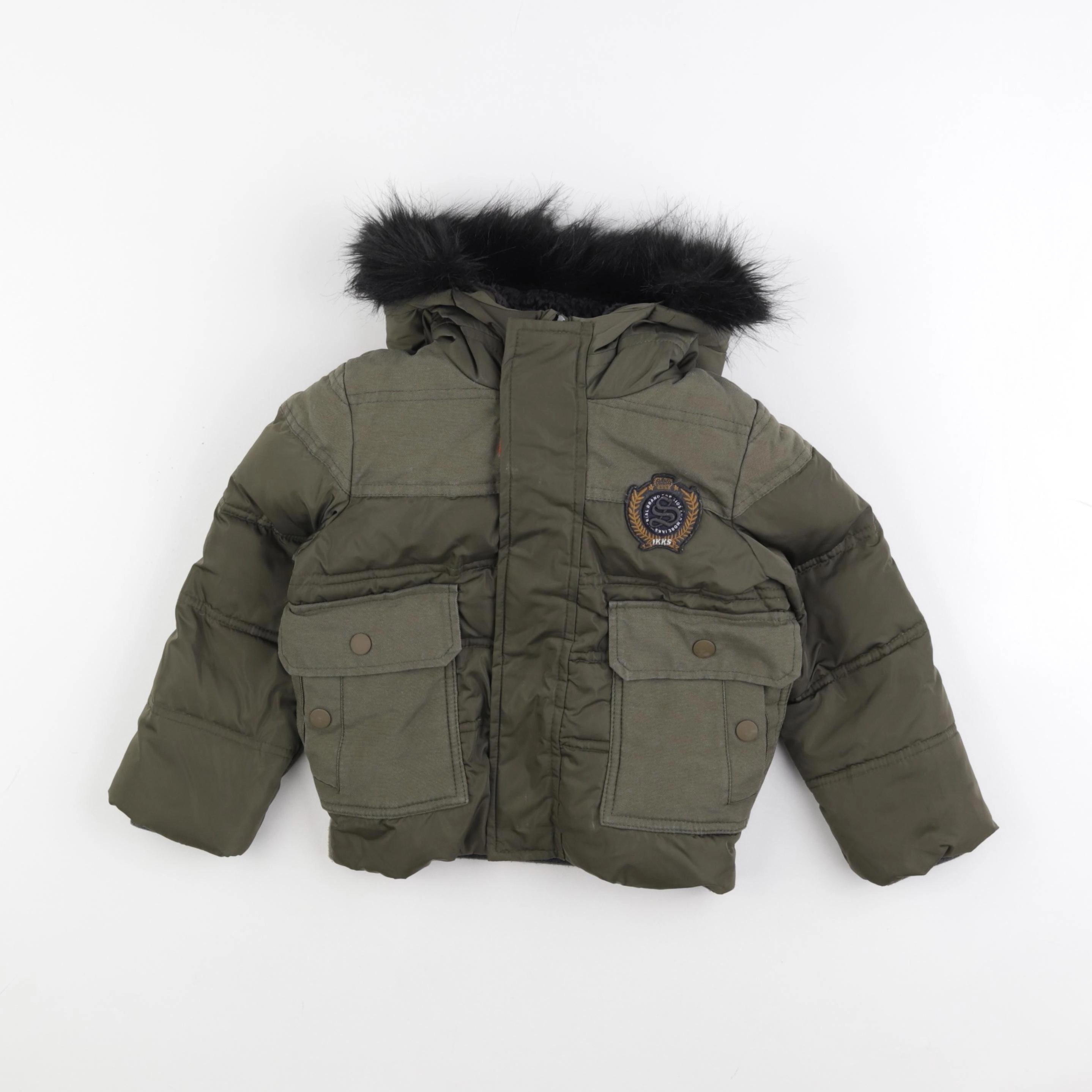 IKKS - doudoune vert - 3 ans