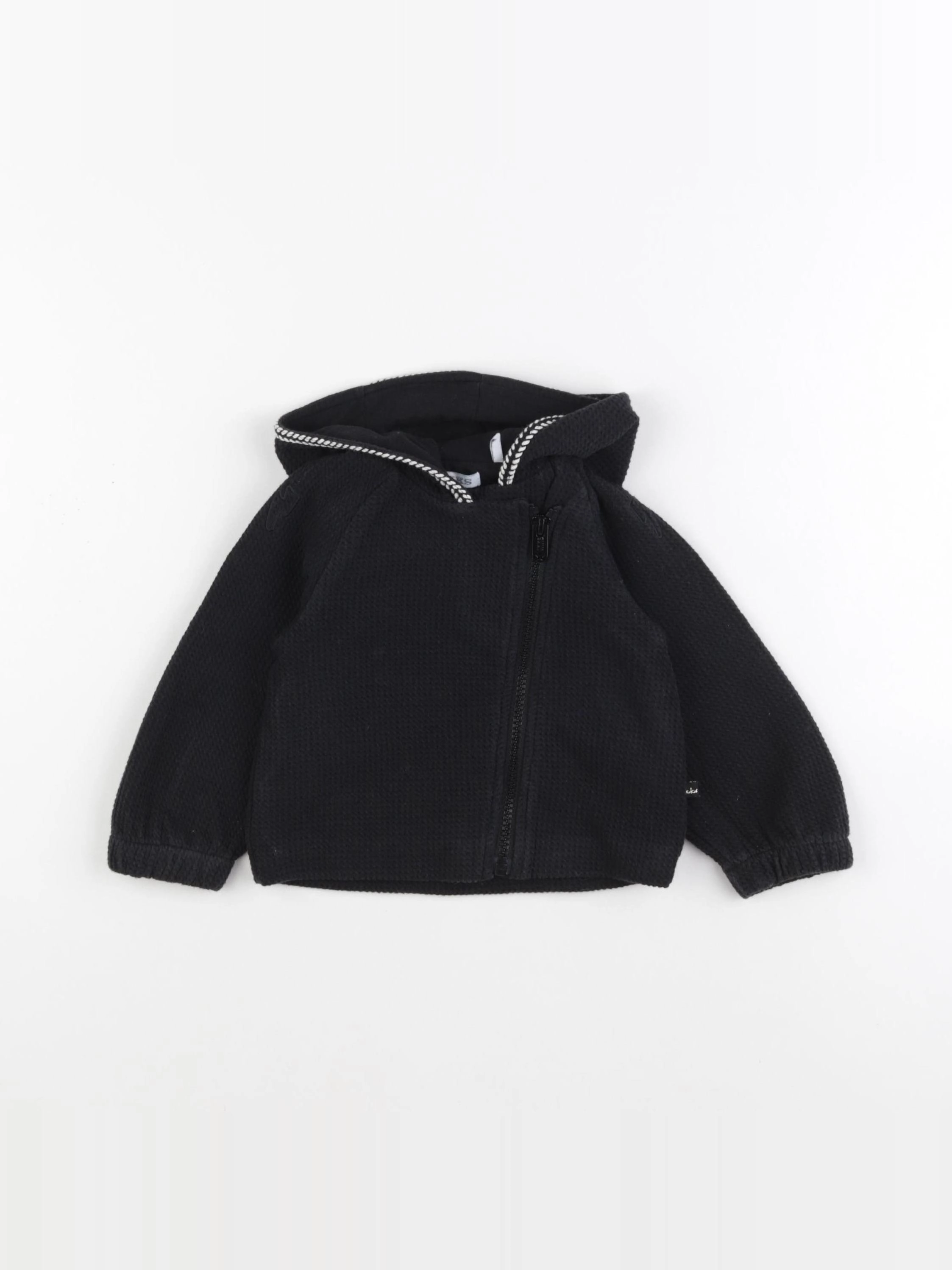 IKKS - sweat noir - 18 mois
