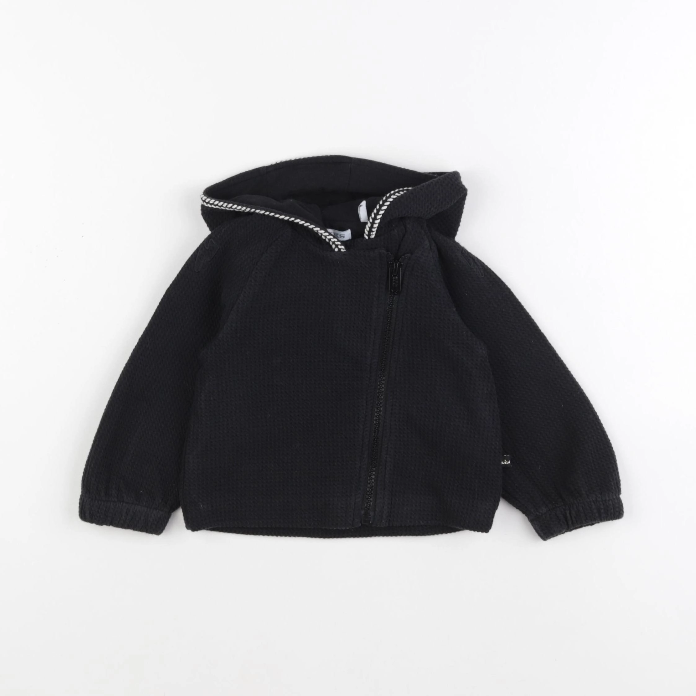 IKKS - sweat noir - 18 mois