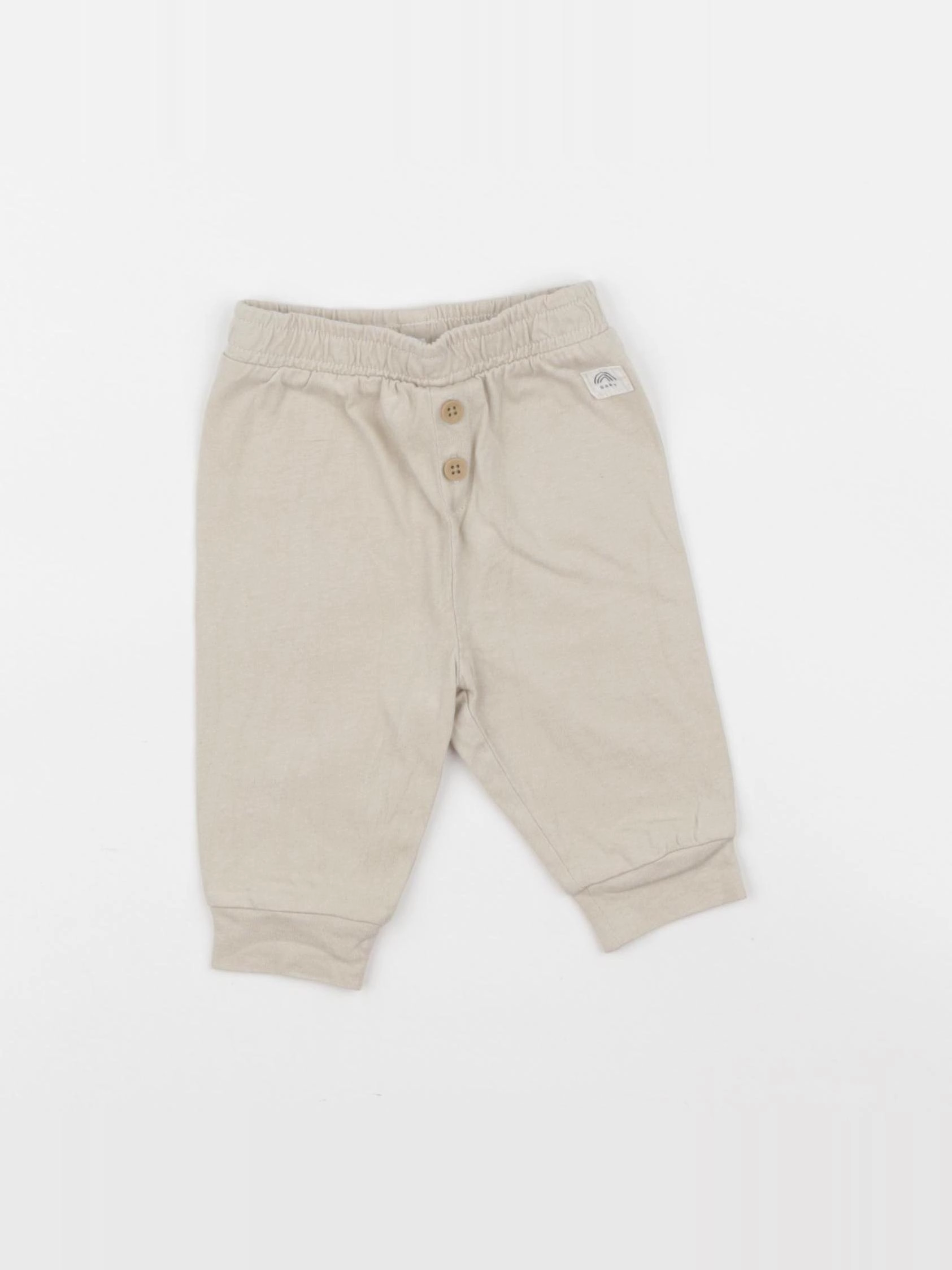 La Redoute - legging beige - 3 mois