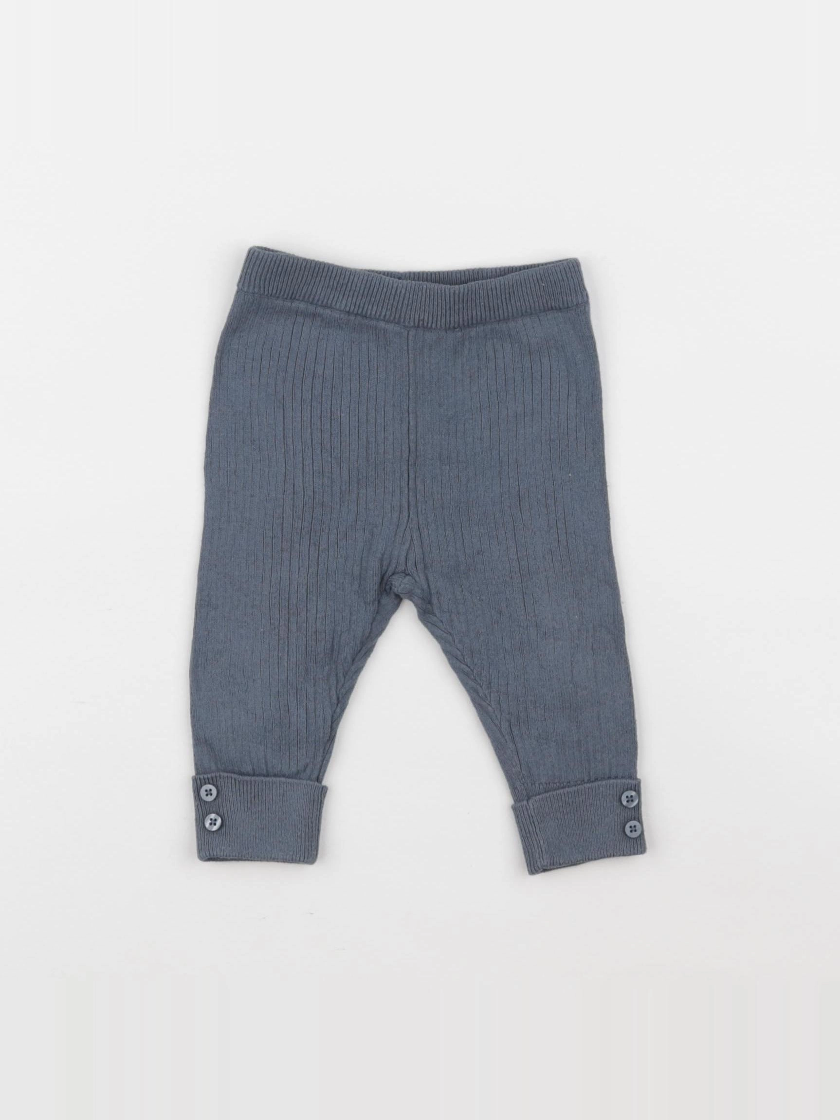 Zara - legging bleu - 1/3 mois