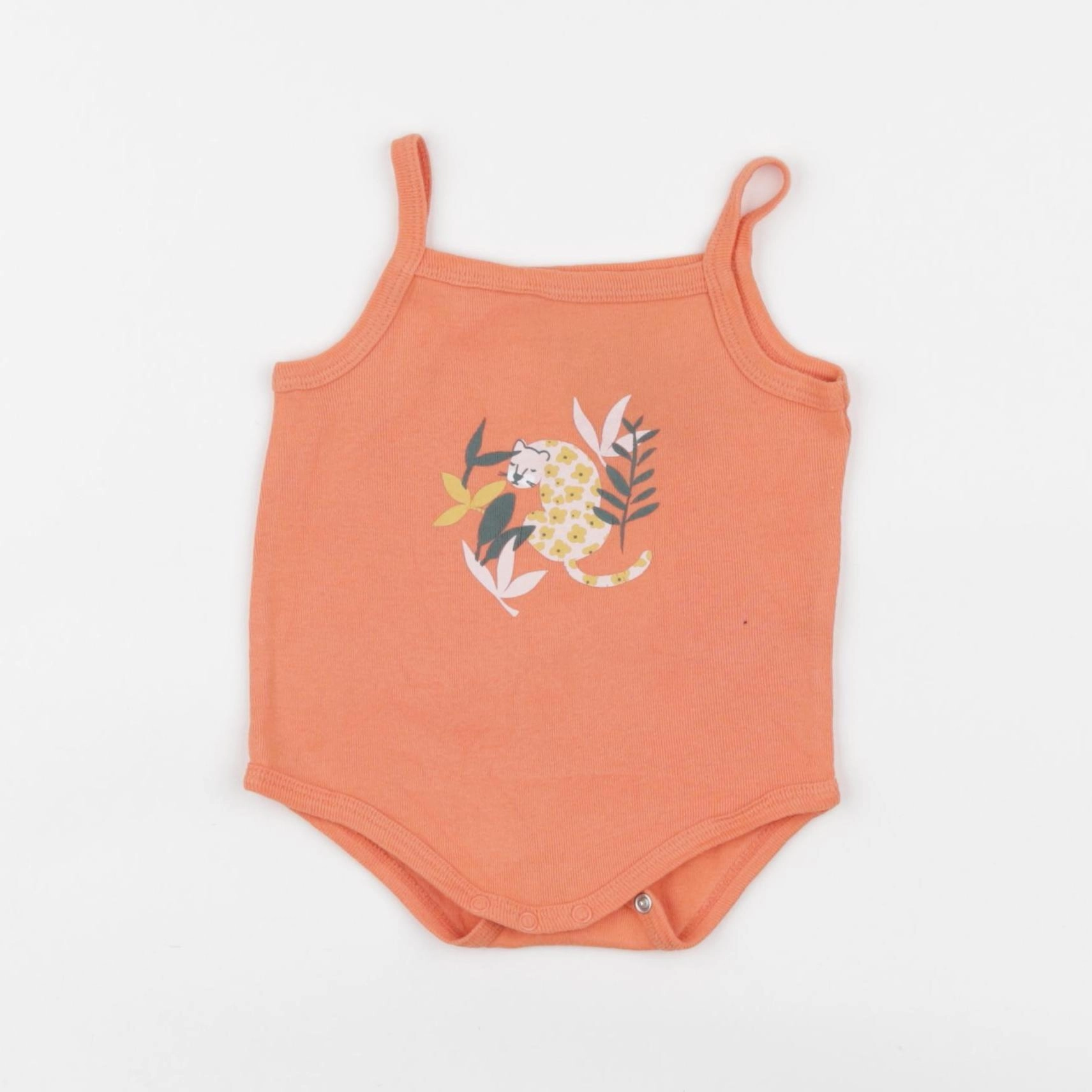 La Redoute - body orange - 6 mois