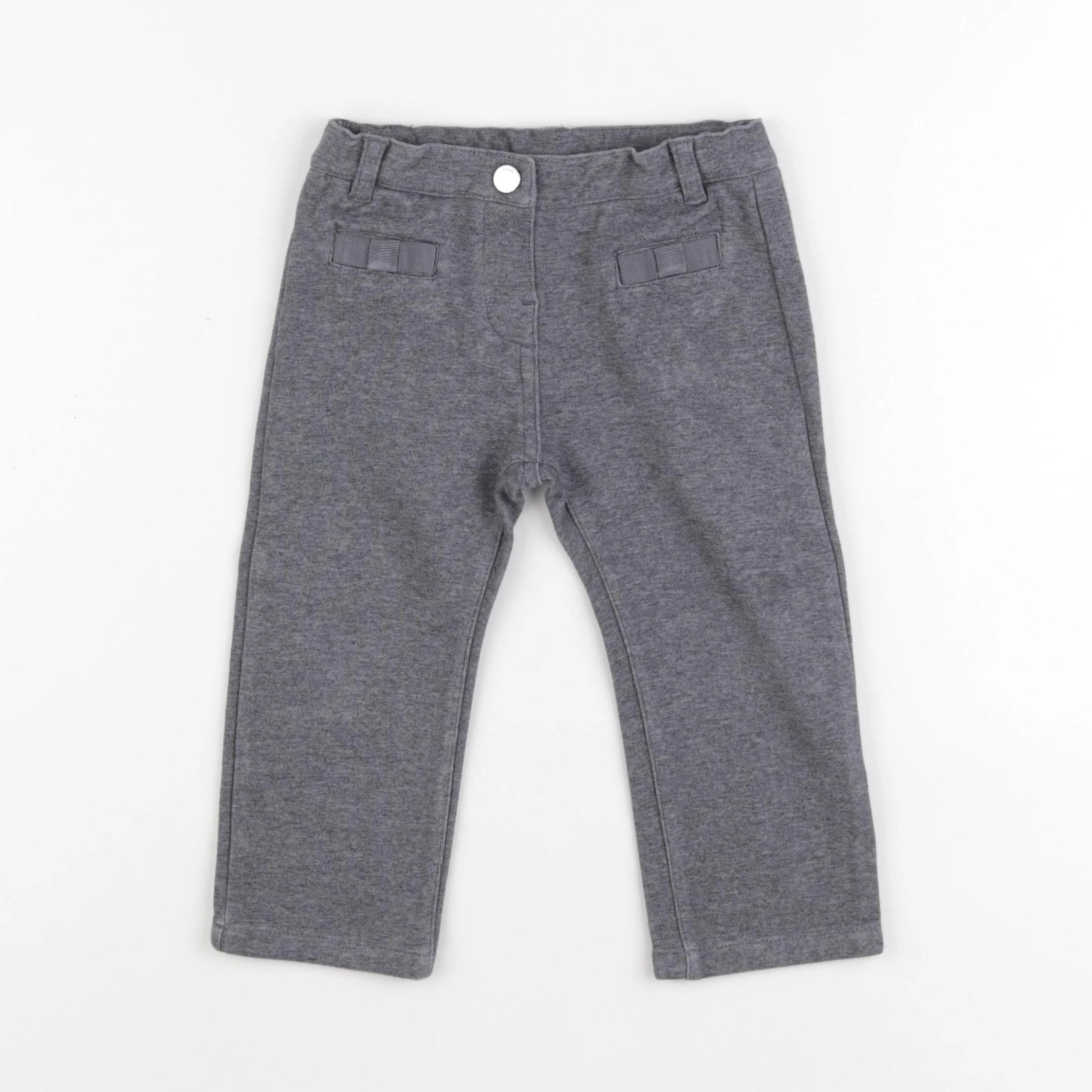 Jacadi - jegging gris - 24 mois