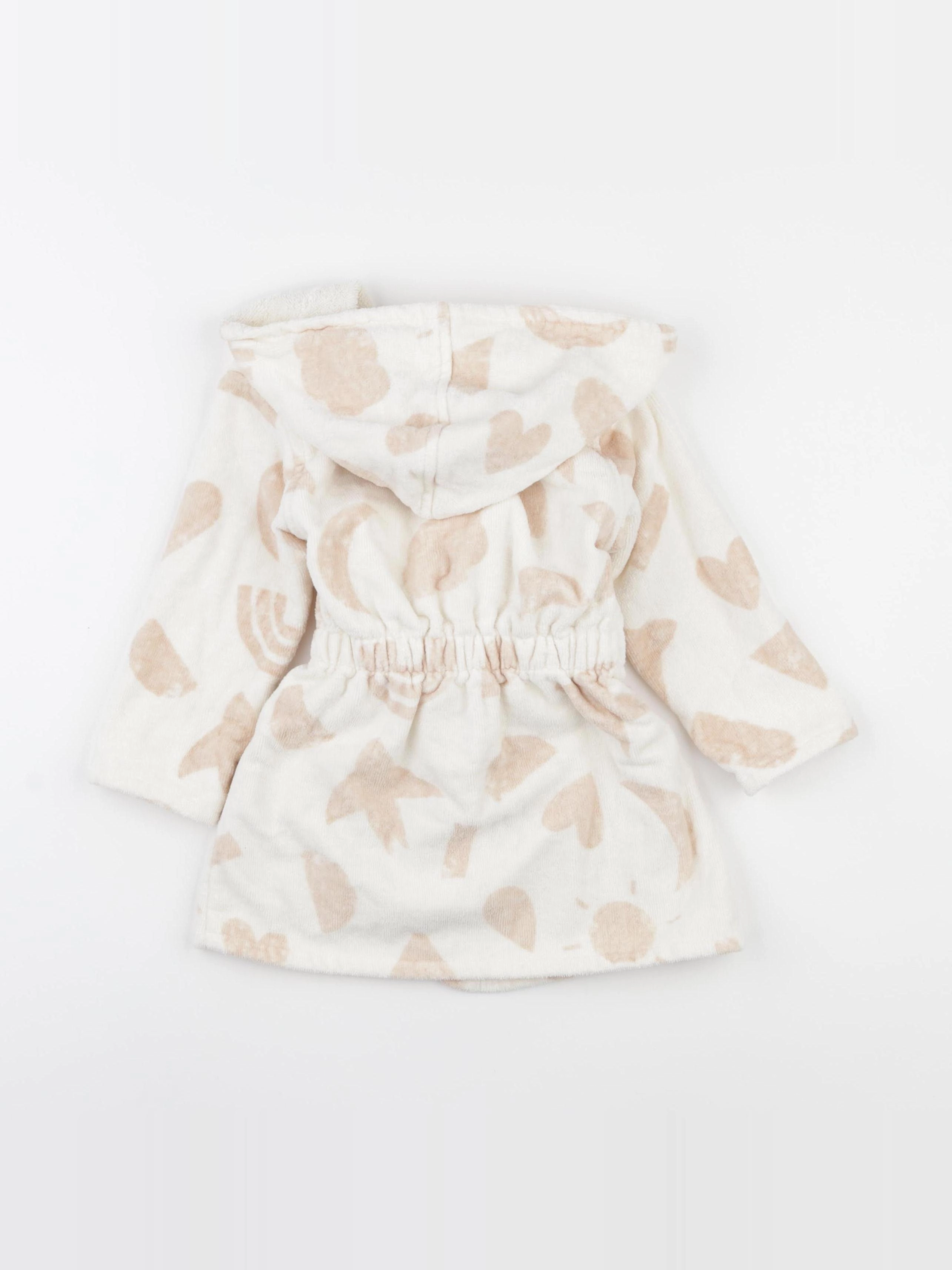 Vertbaudet - peignoir beige - 24 mois