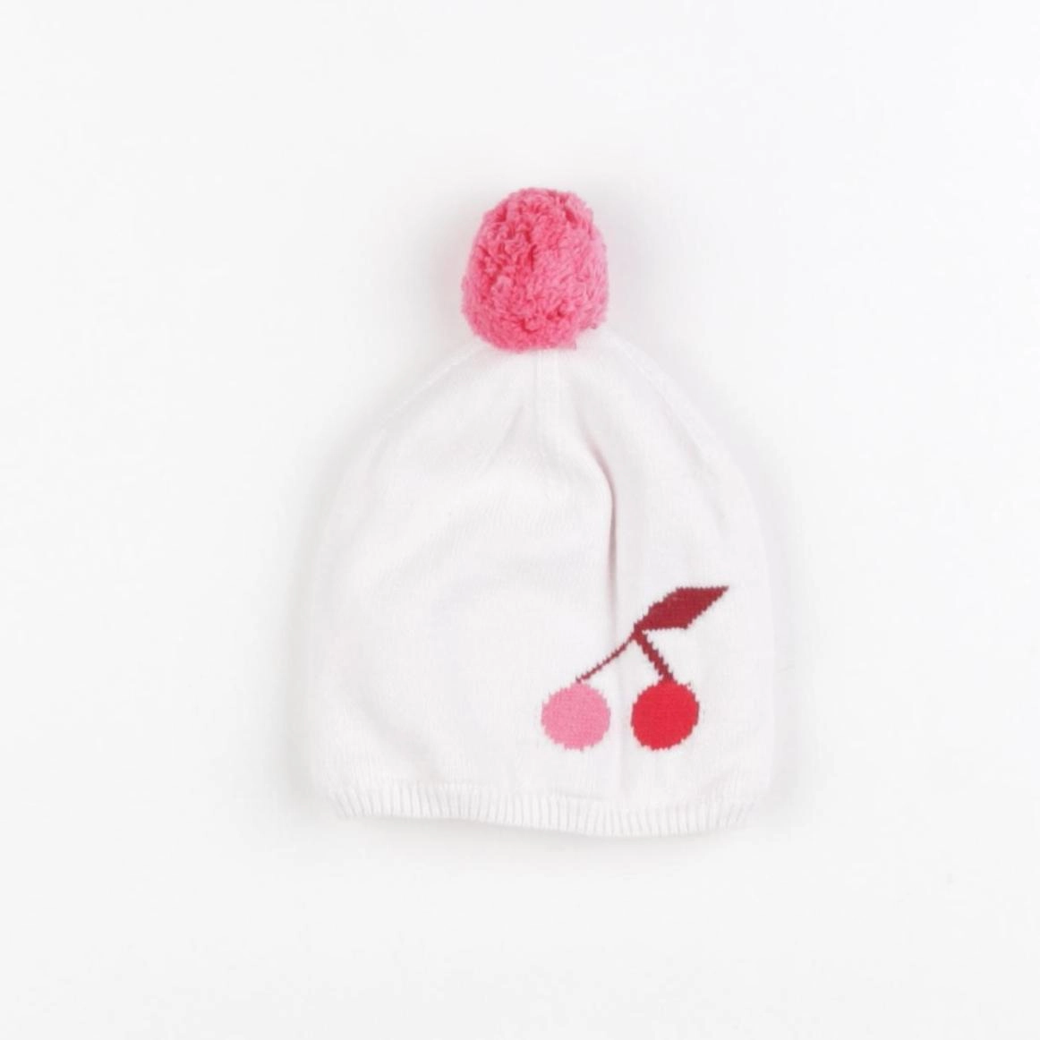 Jacadi - bonnet rose - 3 mois