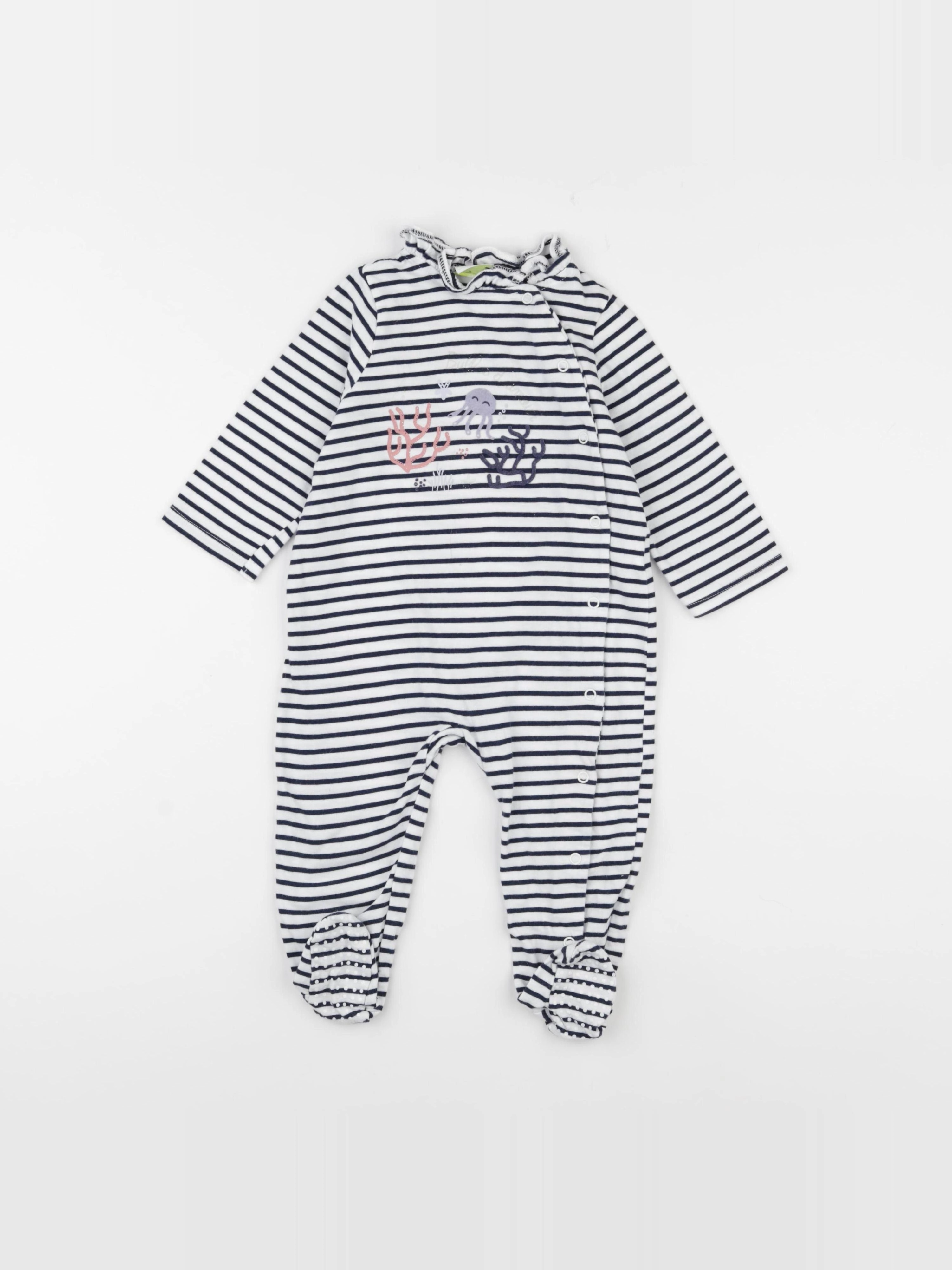Tape à l'oeil - pyjama coton bleu - 18 mois