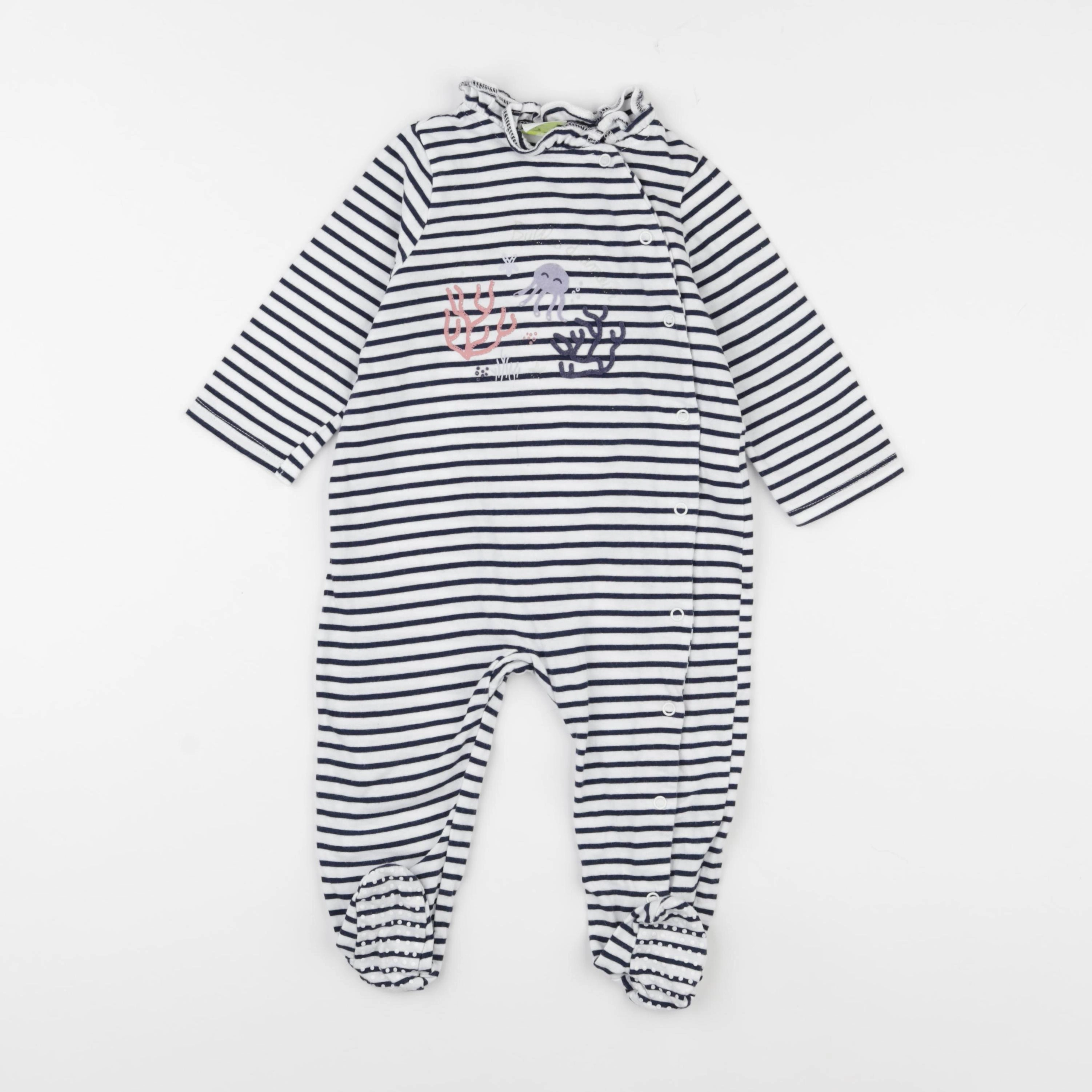 Tape à l'oeil - pyjama coton bleu - 18 mois