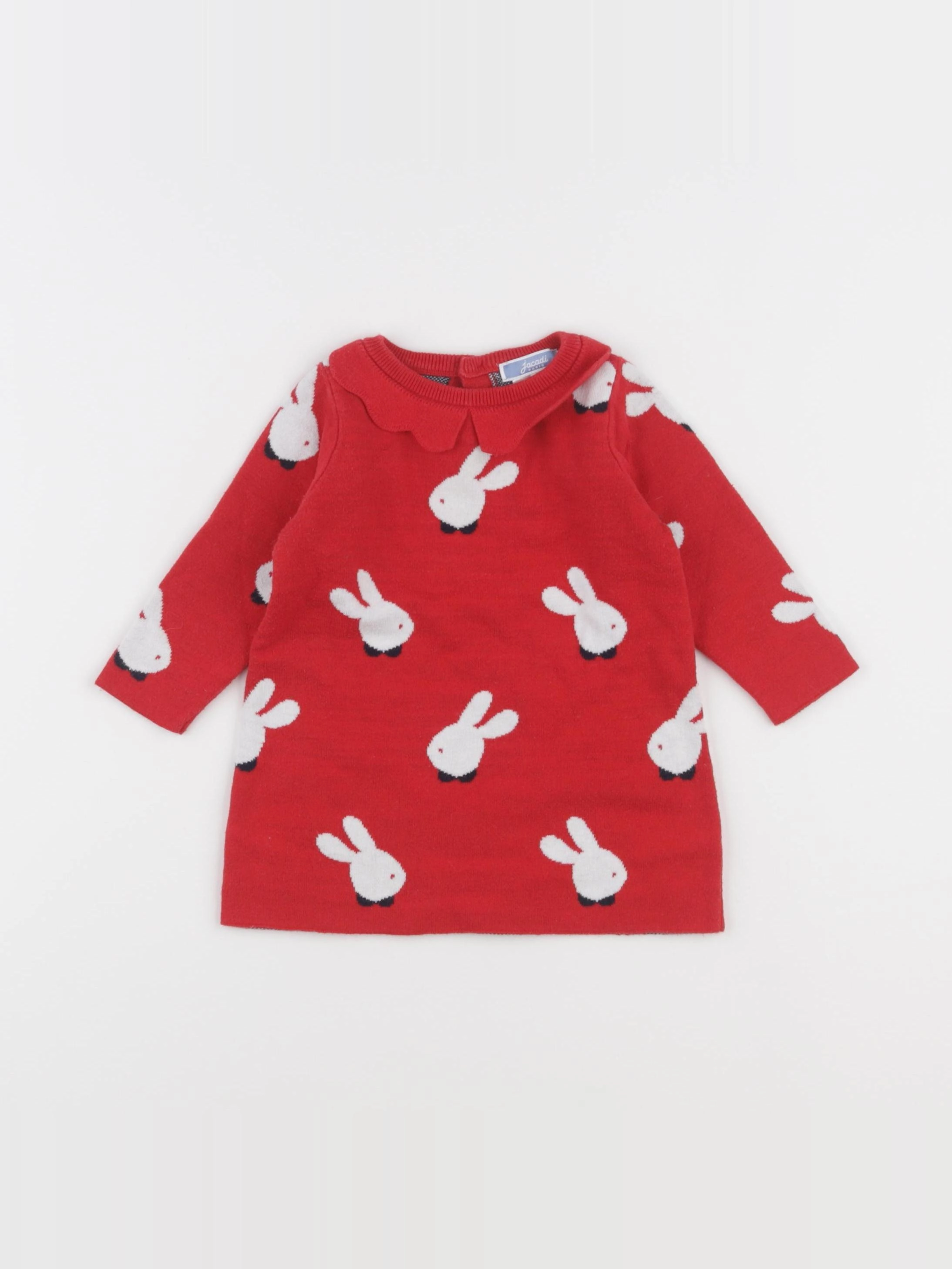 Jacadi - robe rouge - 6 mois