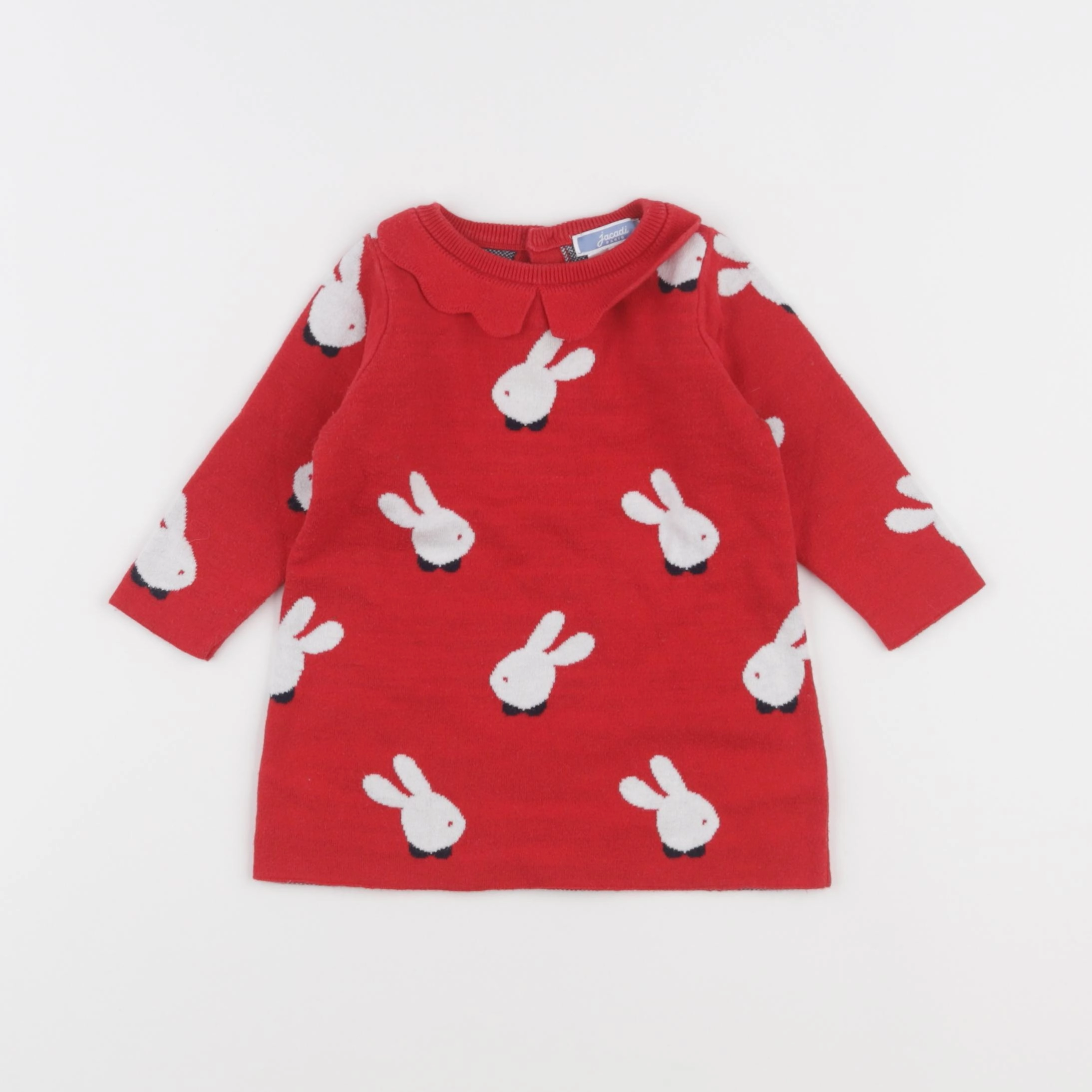 Jacadi - robe rouge - 6 mois