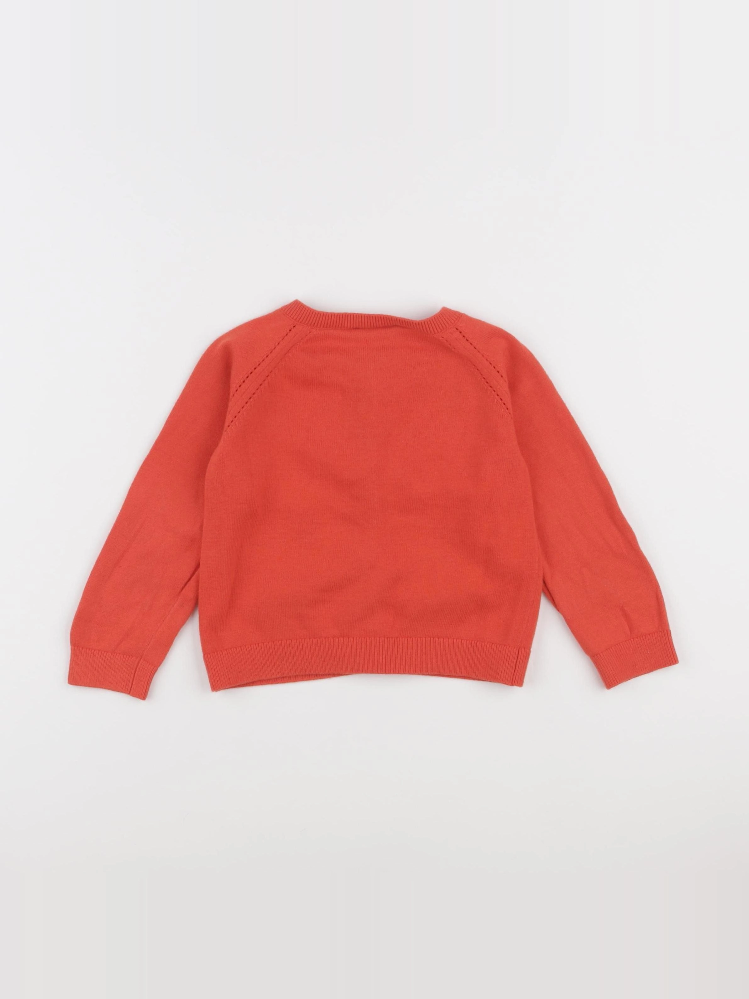 Jacadi - gilet orange - 24 mois