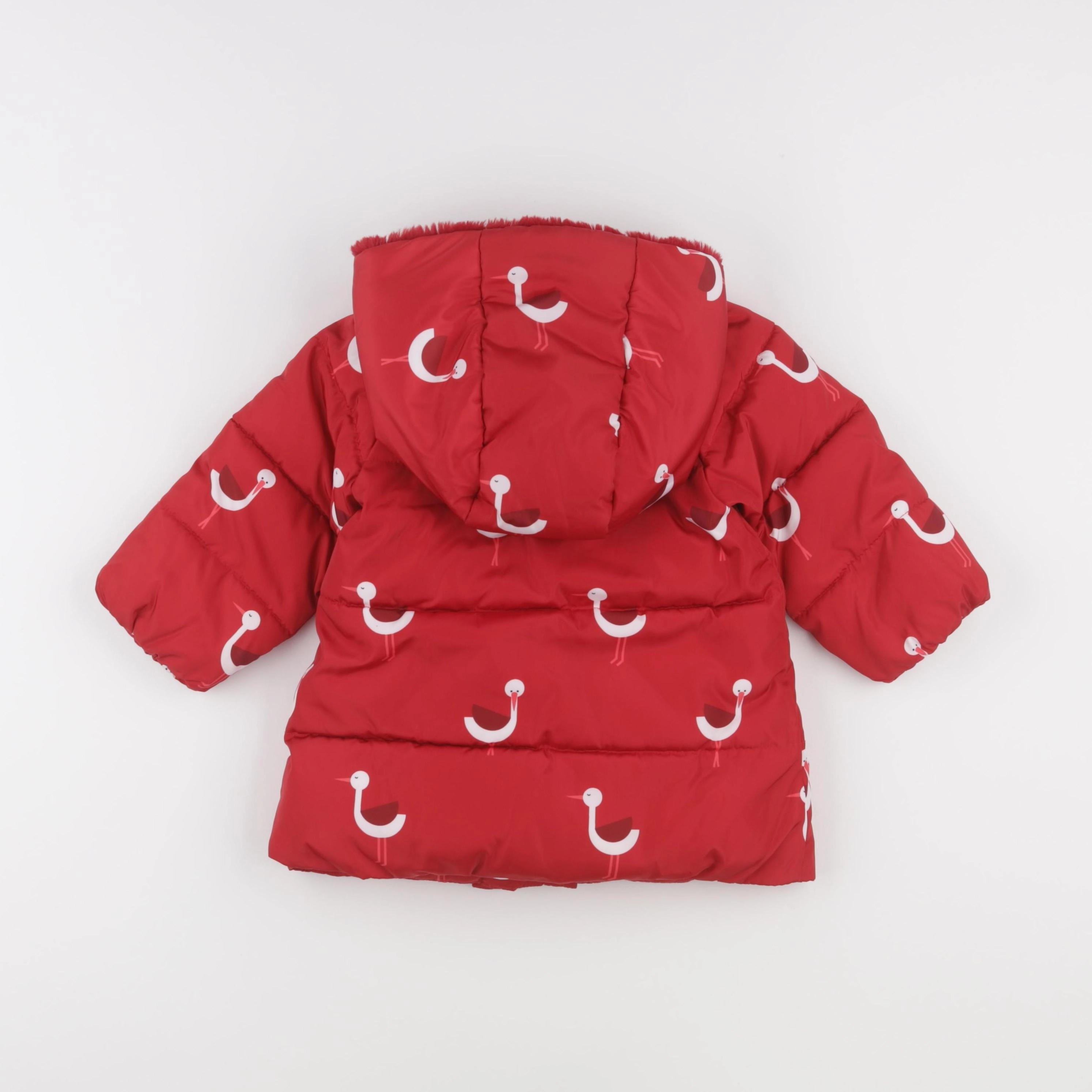 Jacadi - parka rouge - 18 mois
