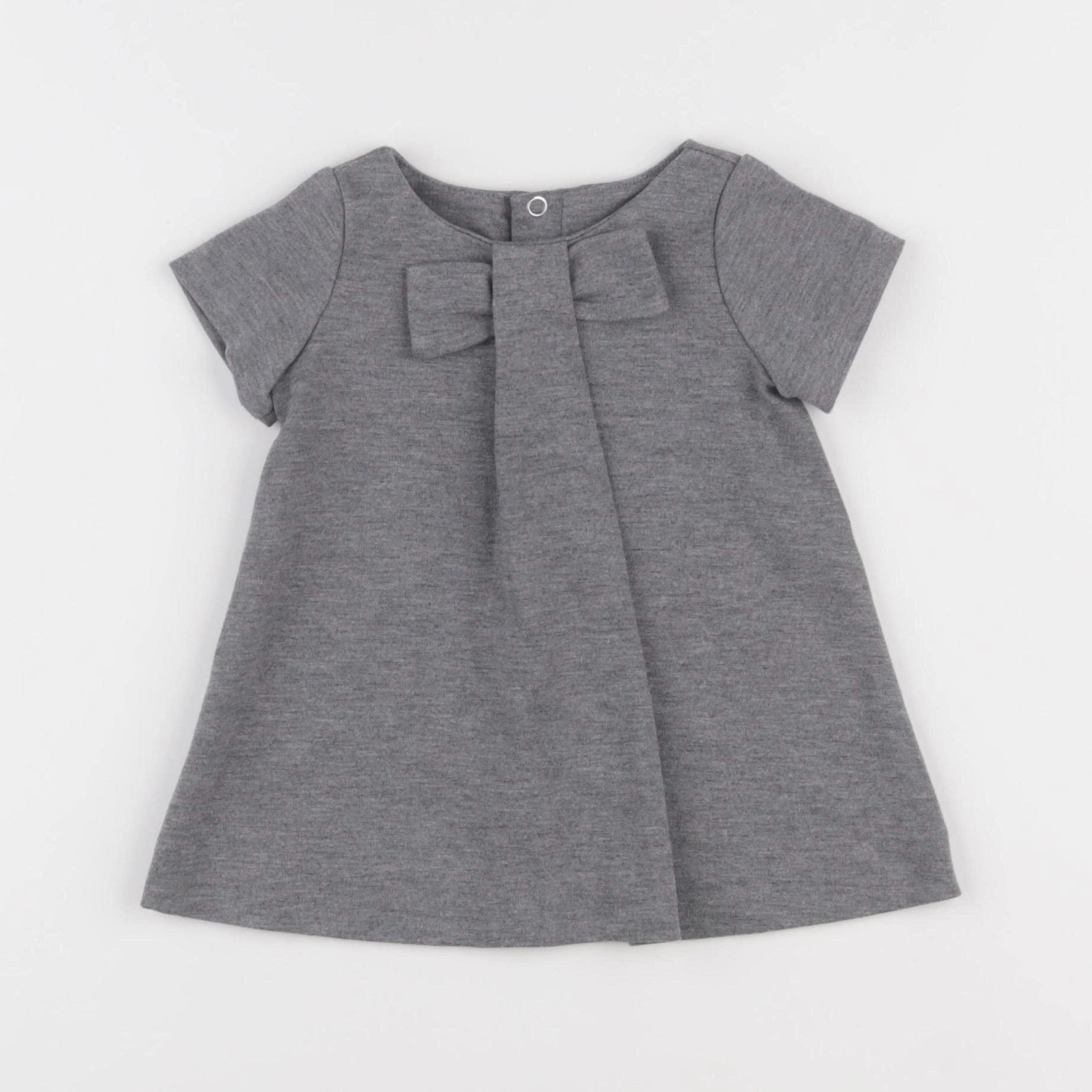 Jacadi - robe gris - 6 mois