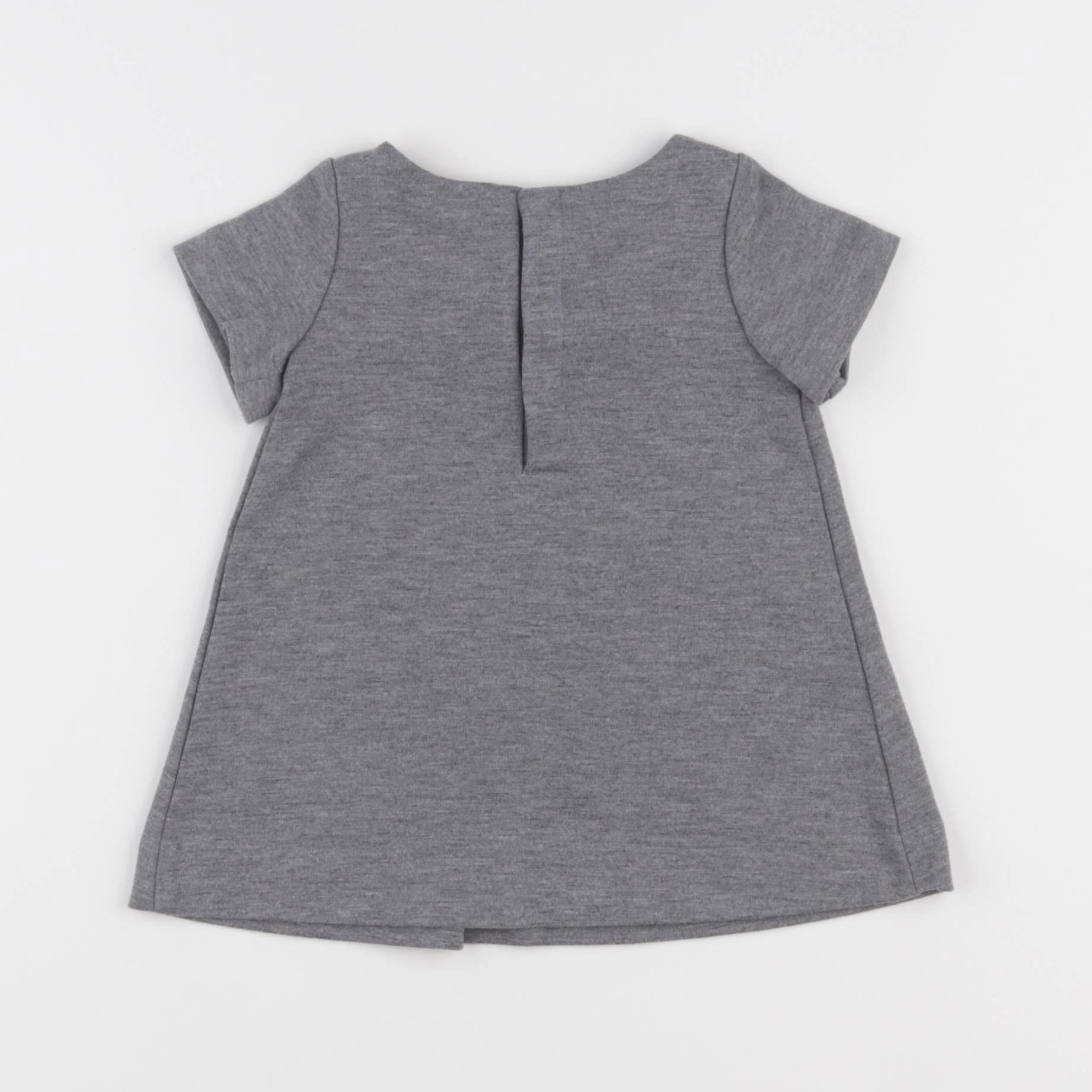 Jacadi - robe gris - 6 mois
